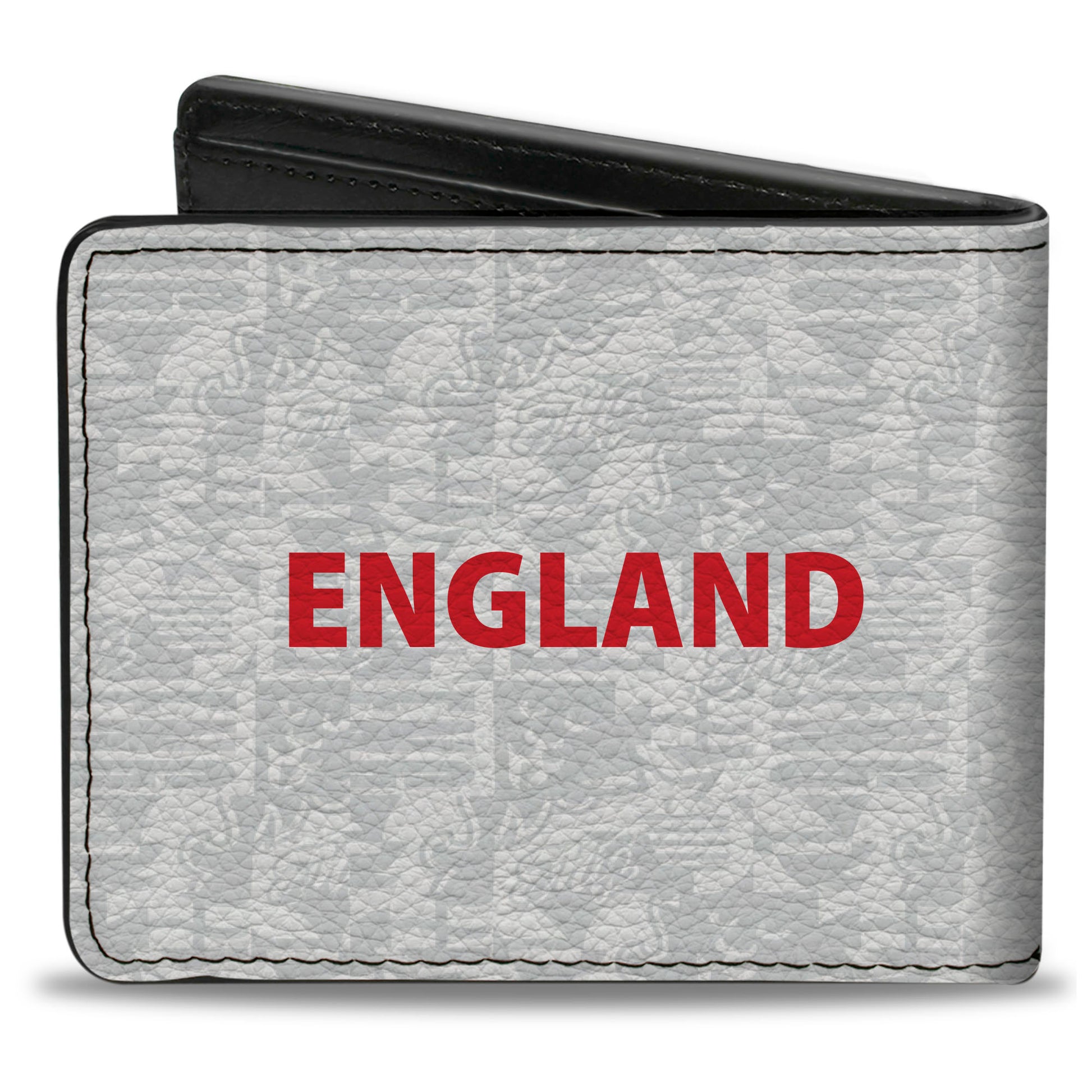 Bi-Fold Wallet - Global Soccer Cup Series England Spirit Flag Bi-Fold Wallets Buckle-Down