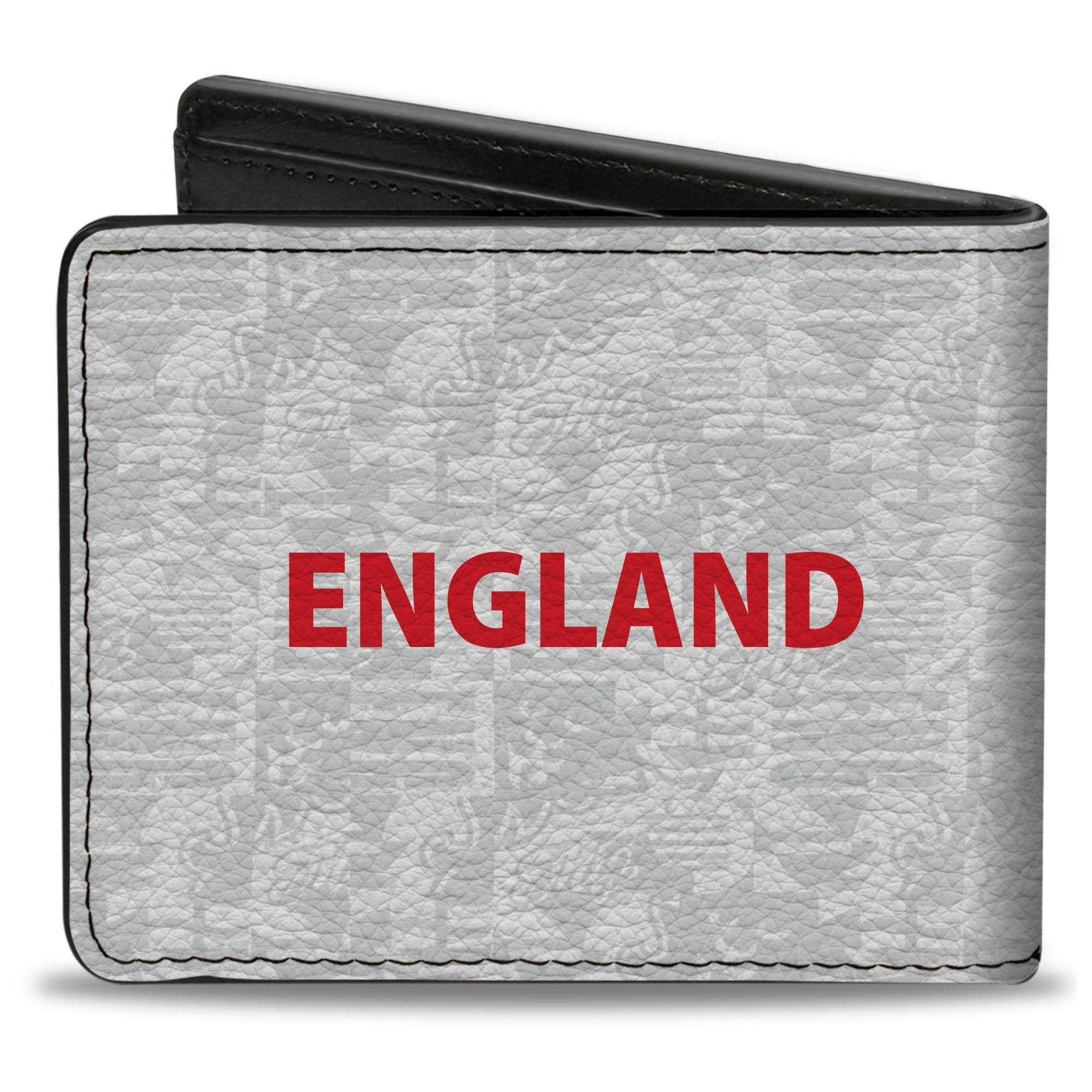 Bi-Fold Wallet - Global Soccer Cup Series England Spirit Flag Bi-Fold Wallets Buckle-Down