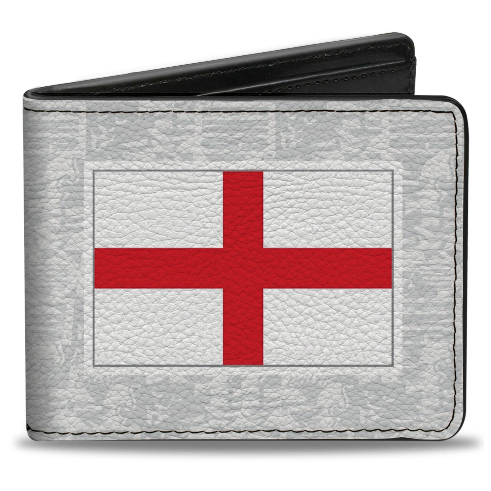 Bi-Fold Wallet - Global Soccer Cup Series England Spirit Flag Bi-Fold Wallets Buckle-Down