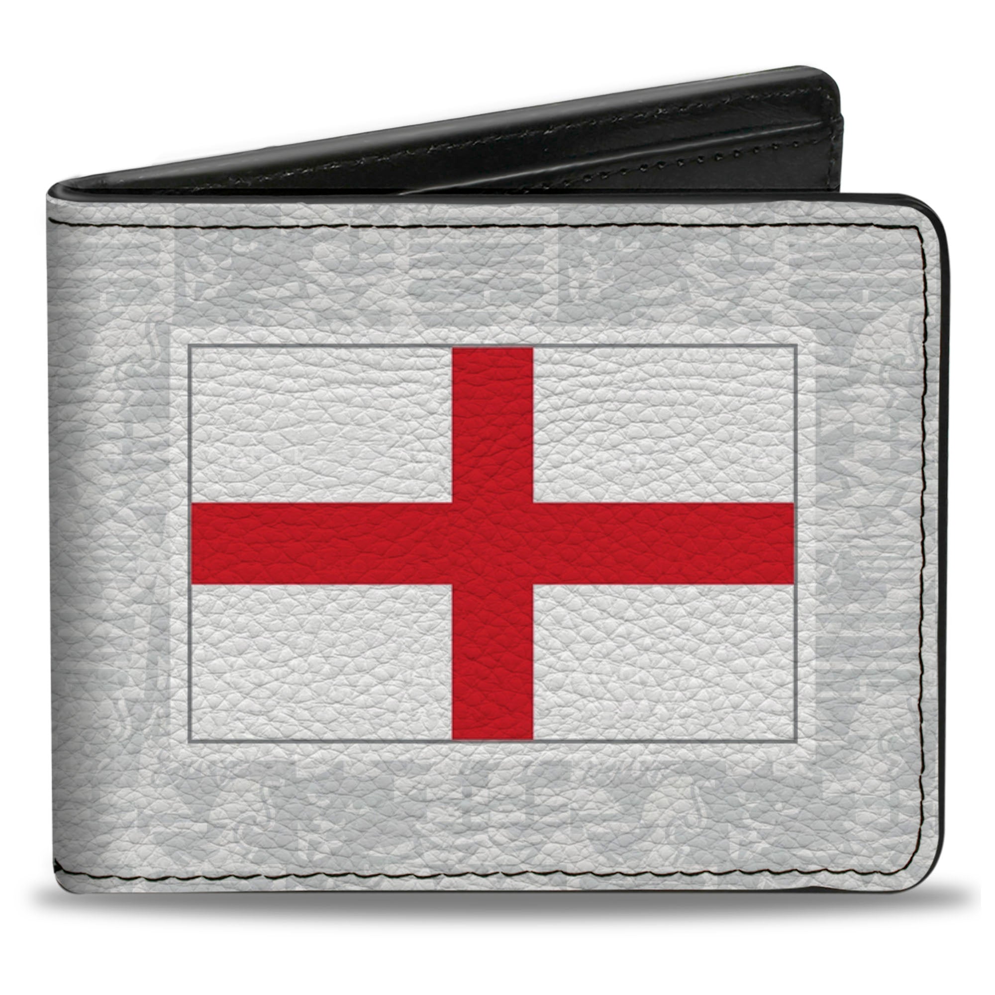 Bi-Fold Wallet - Global Soccer Cup Series England Spirit Flag Bi-Fold Wallets Buckle-Down