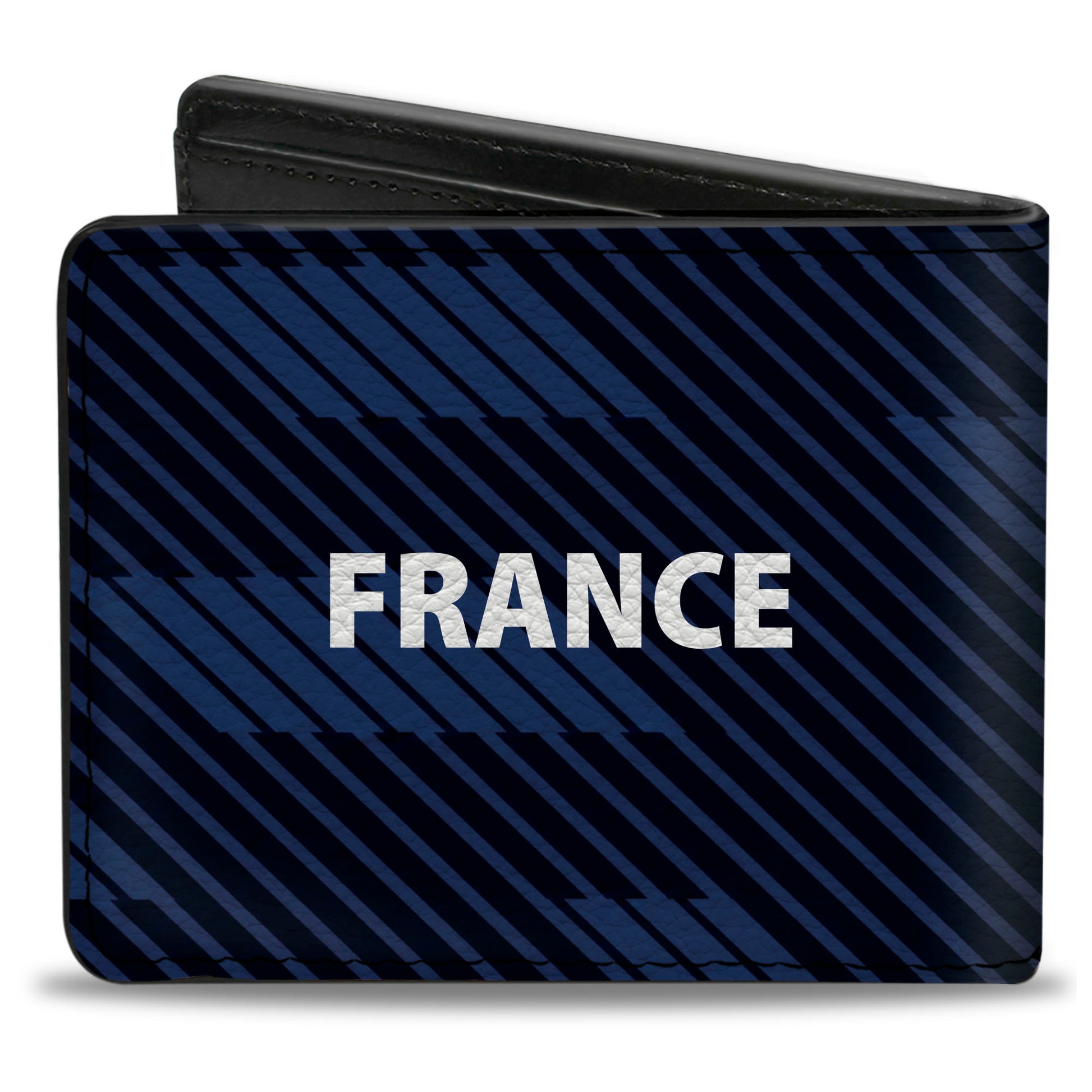 Bi-Fold Wallet - Global Soccer Cup Series France Spirit Flag Bi-Fold Wallets Buckle-Down