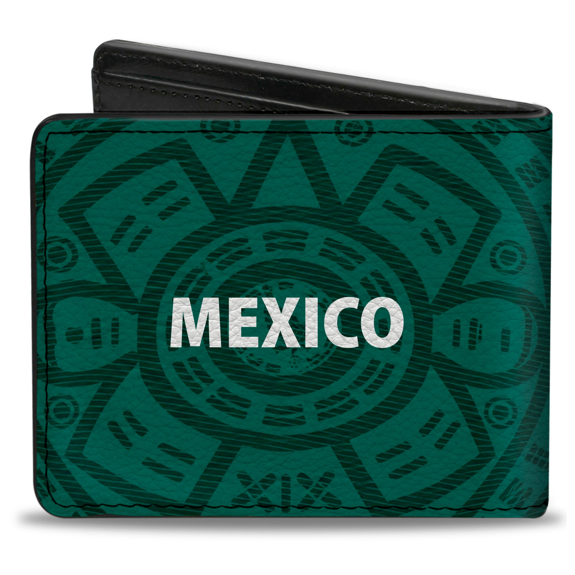 Bi-Fold Wallet - Global Soccer Cup Series Mexico Spirit Flag Bi-Fold Wallets Buckle-Down