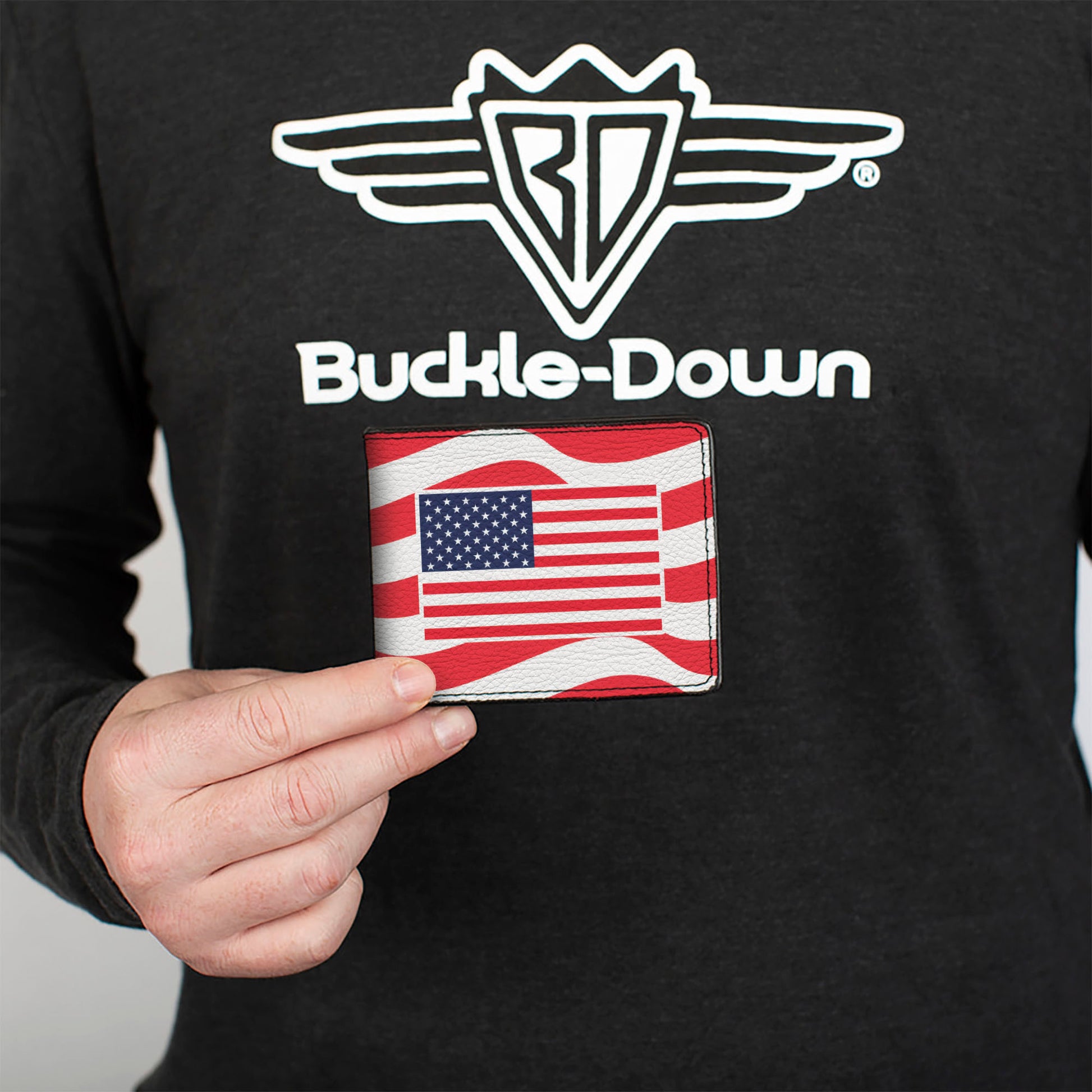 Bi-Fold Wallet - Global Soccer Cup Series United States Spirit Flag Bi-Fold Wallets Buckle-Down