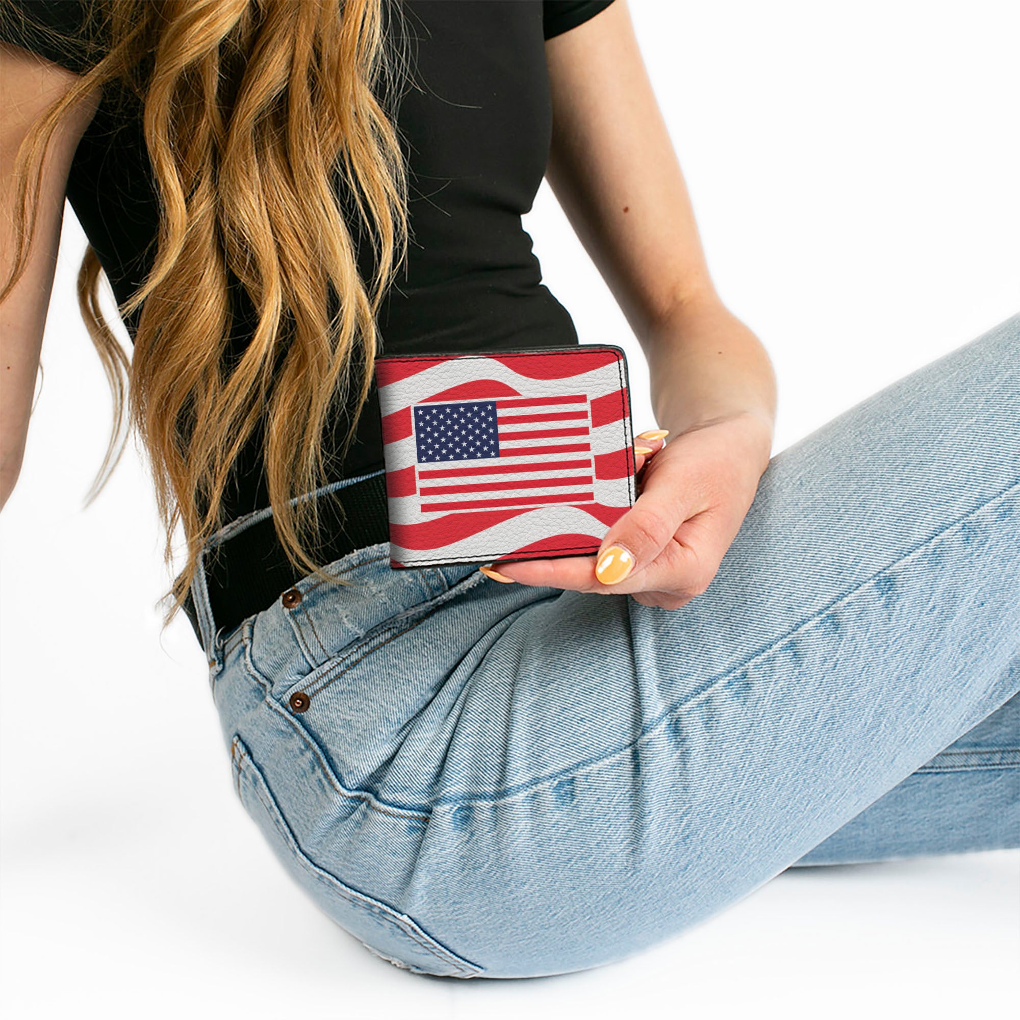 Bi-Fold Wallet - Global Soccer Cup Series United States Spirit Flag Bi-Fold Wallets Buckle-Down