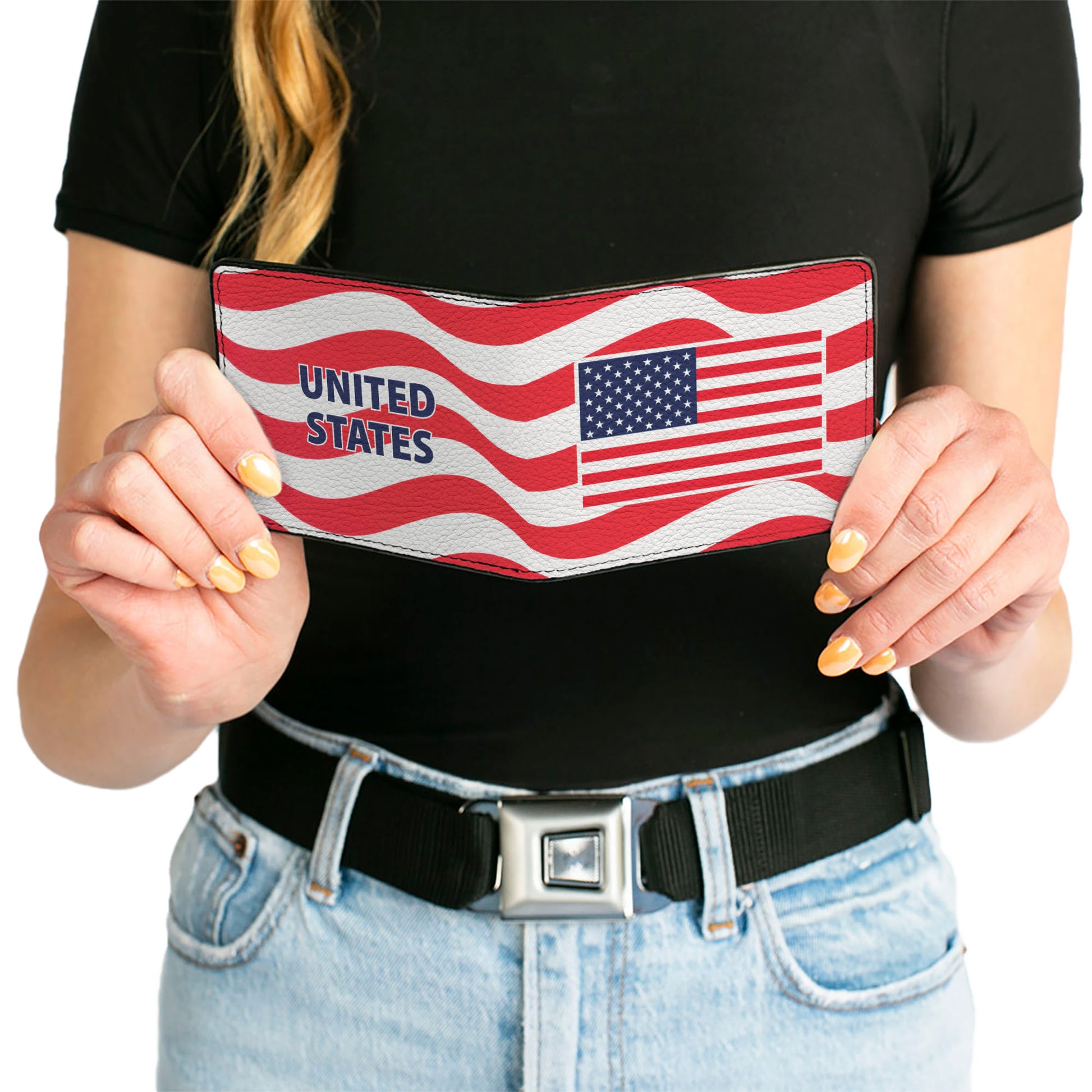 Bi-Fold Wallet - Global Soccer Cup Series United States Spirit Flag Bi-Fold Wallets Buckle-Down