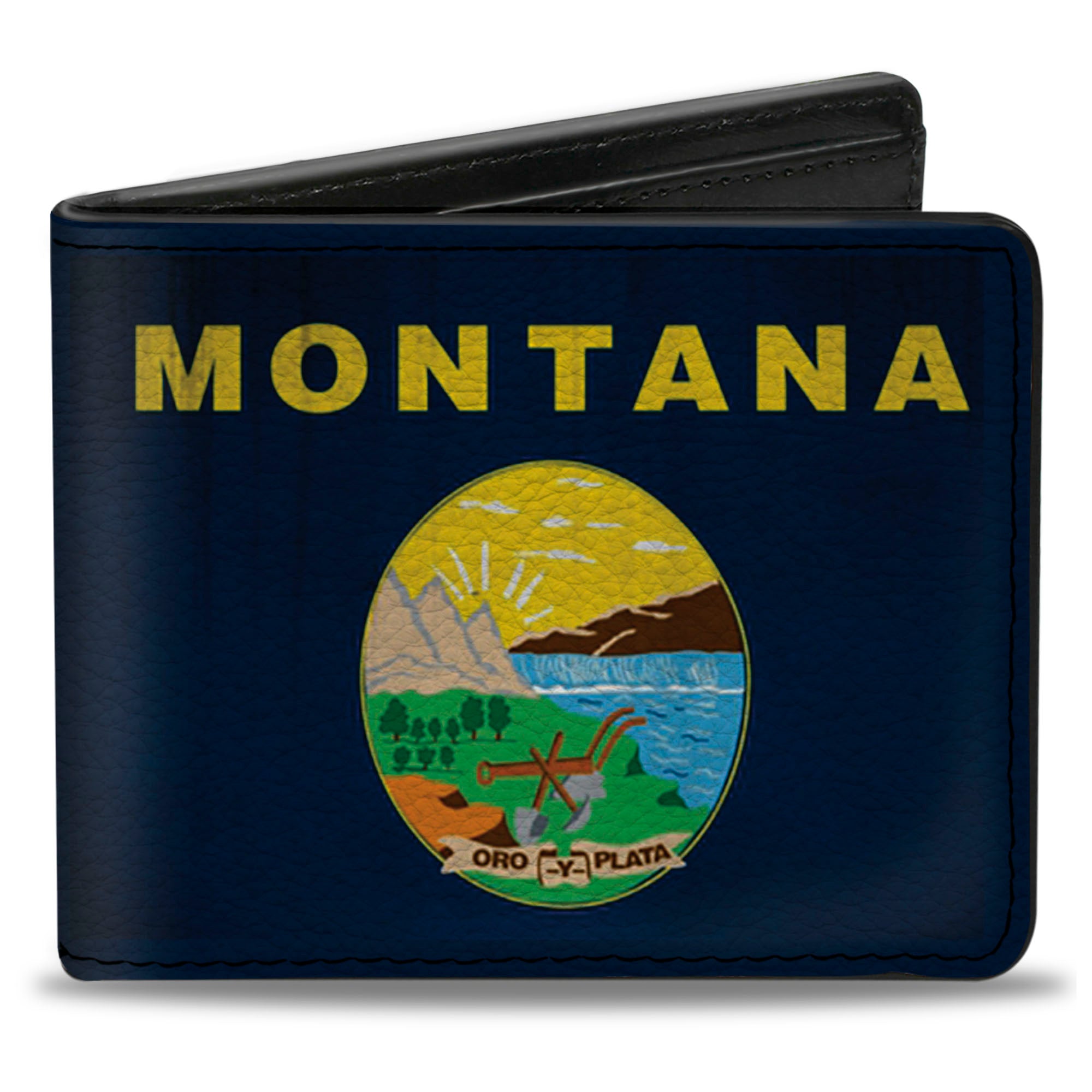 Bi-Fold Wallet - Mustache Black/White