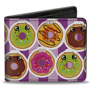 Bi-Fold Wallet - Sprinkle Donut Expressions Pink Bi-Fold Wallets Buckle-Down