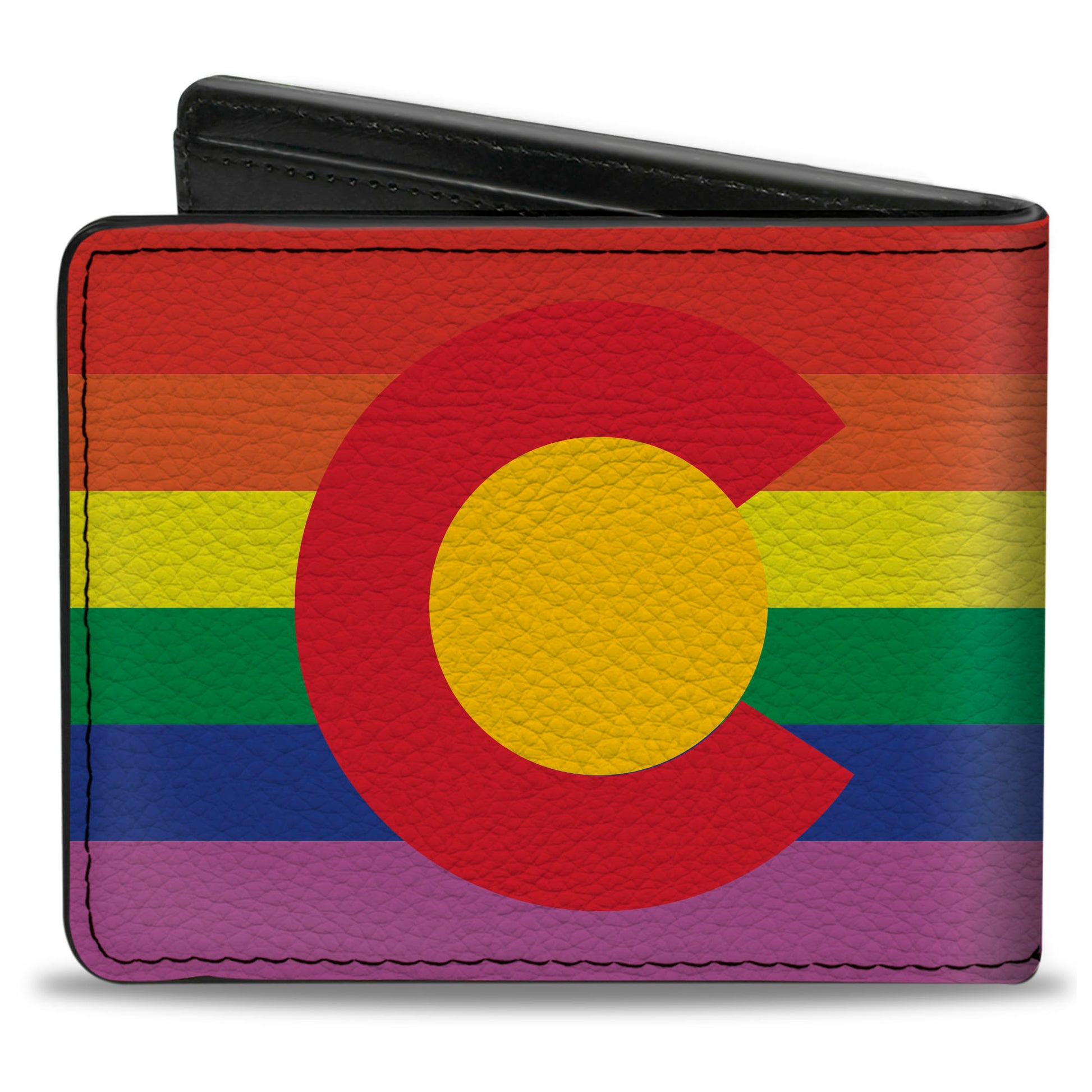 Bi-Fold Wallet - Colorado Flags2 Pride Bi-Fold Wallets Buckle-Down