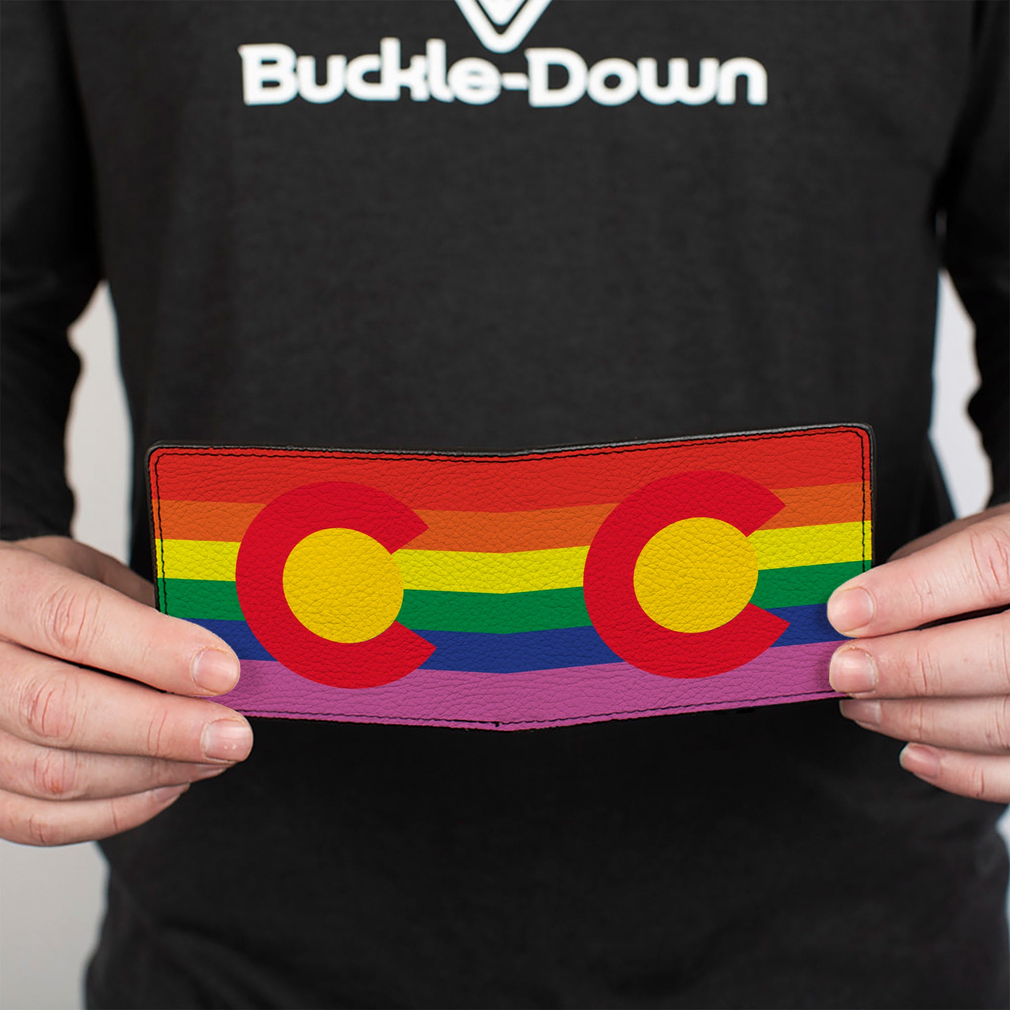 Bi-Fold Wallet - Colorado Flags2 Pride Bi-Fold Wallets Buckle-Down