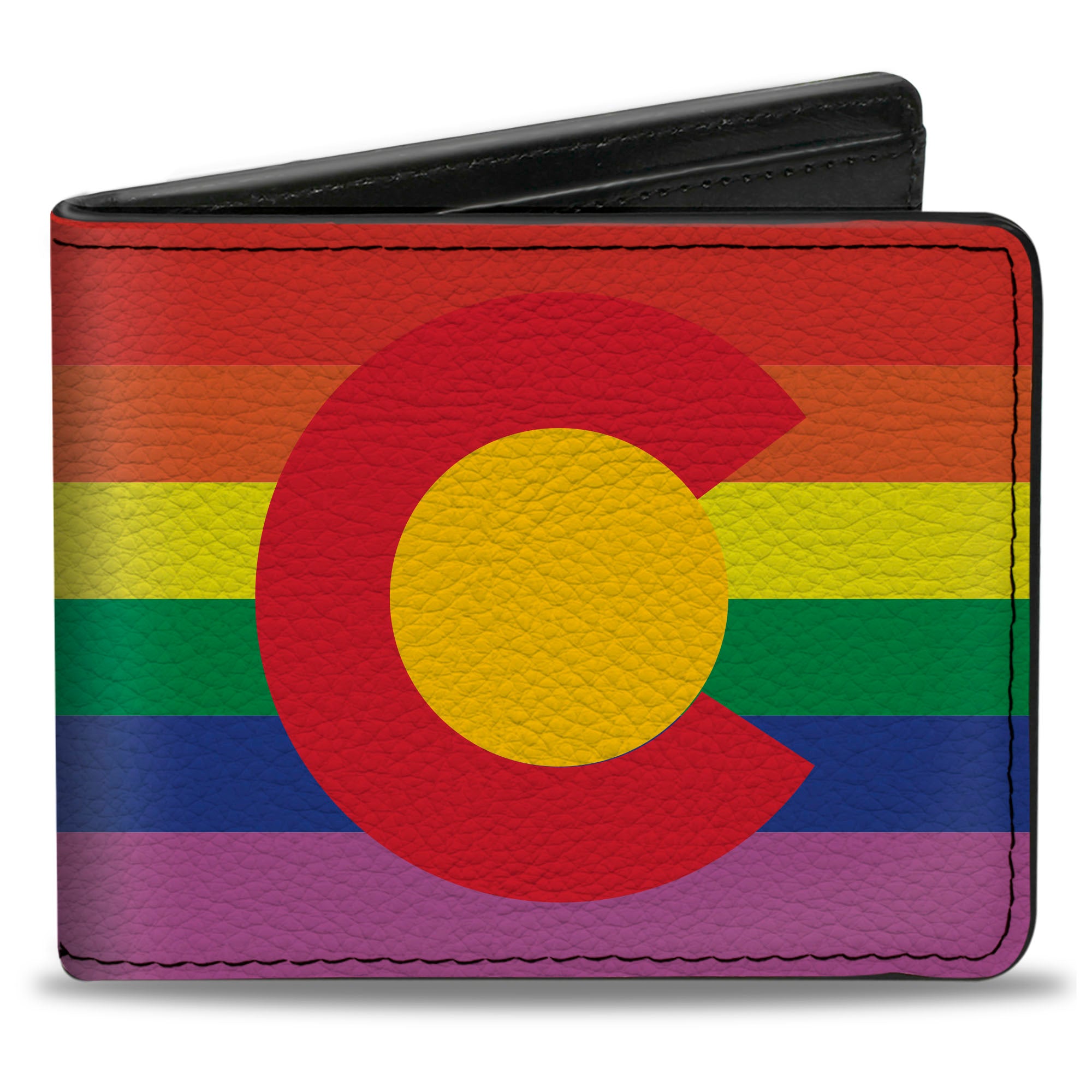 Bi-Fold Wallet - Colorado Flags2 Pride Bi-Fold Wallets Buckle-Down