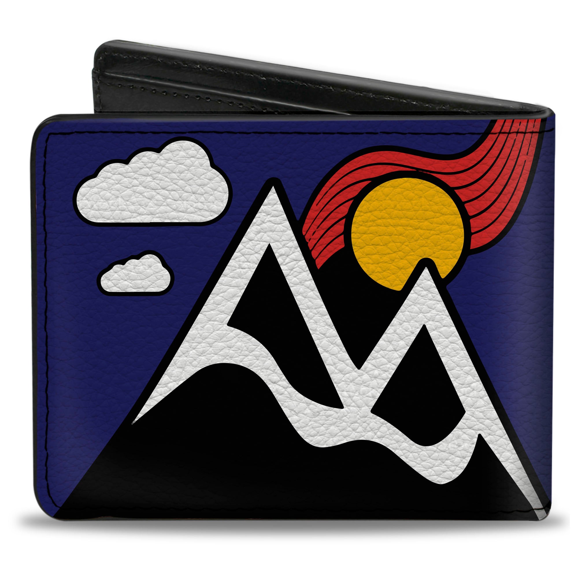 Bi-Fold Wallet - I HEART COLORADO SKIING Logos Mountain Bi-Fold Wallets Buckle-Down