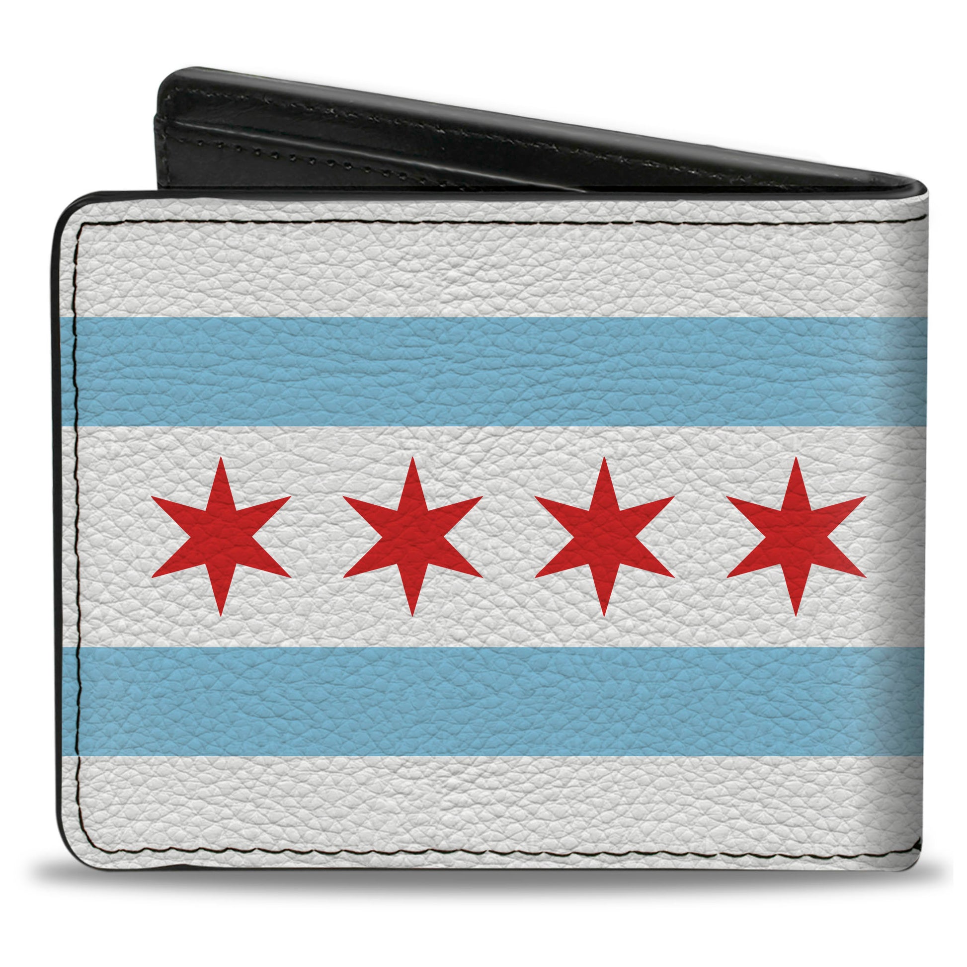 Bi-Fold Wallet - Chicago Flag Bi-Fold Wallets Buckle-Down