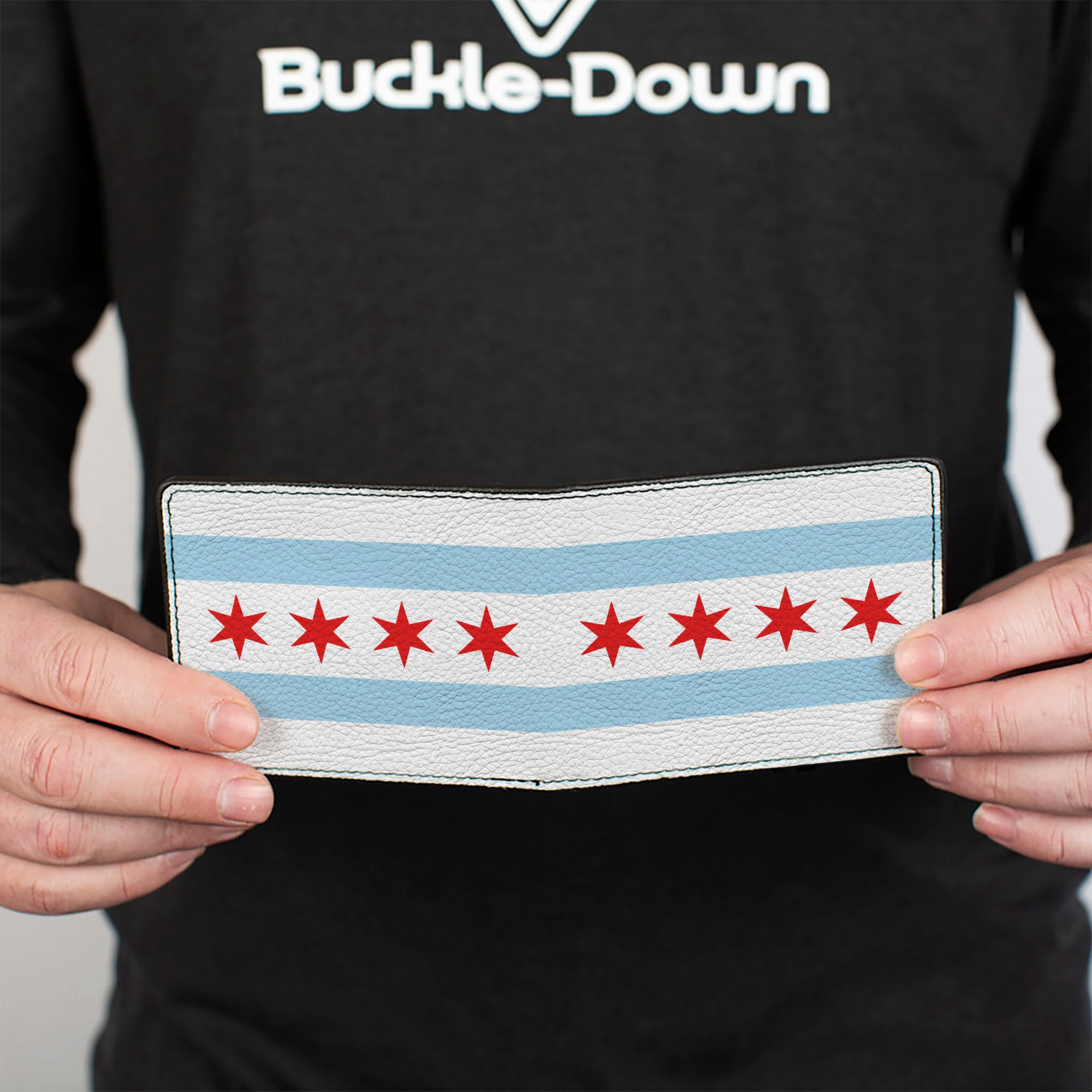Bi-Fold Wallet - Chicago Flag Bi-Fold Wallets Buckle-Down