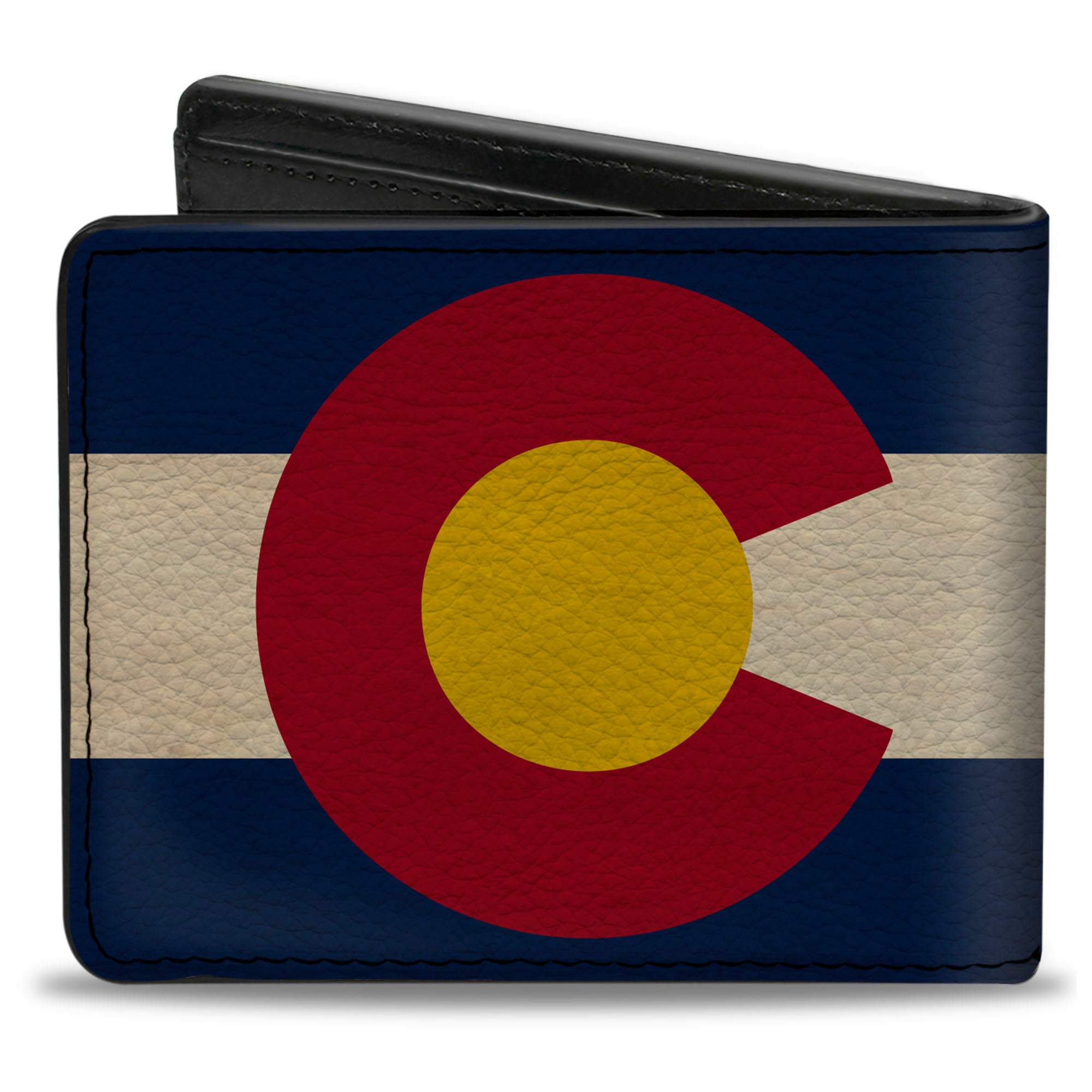 Bi-Fold Wallet - Colorado Flags2 Repeat Vintage2 Bi-Fold Wallets Buckle-Down