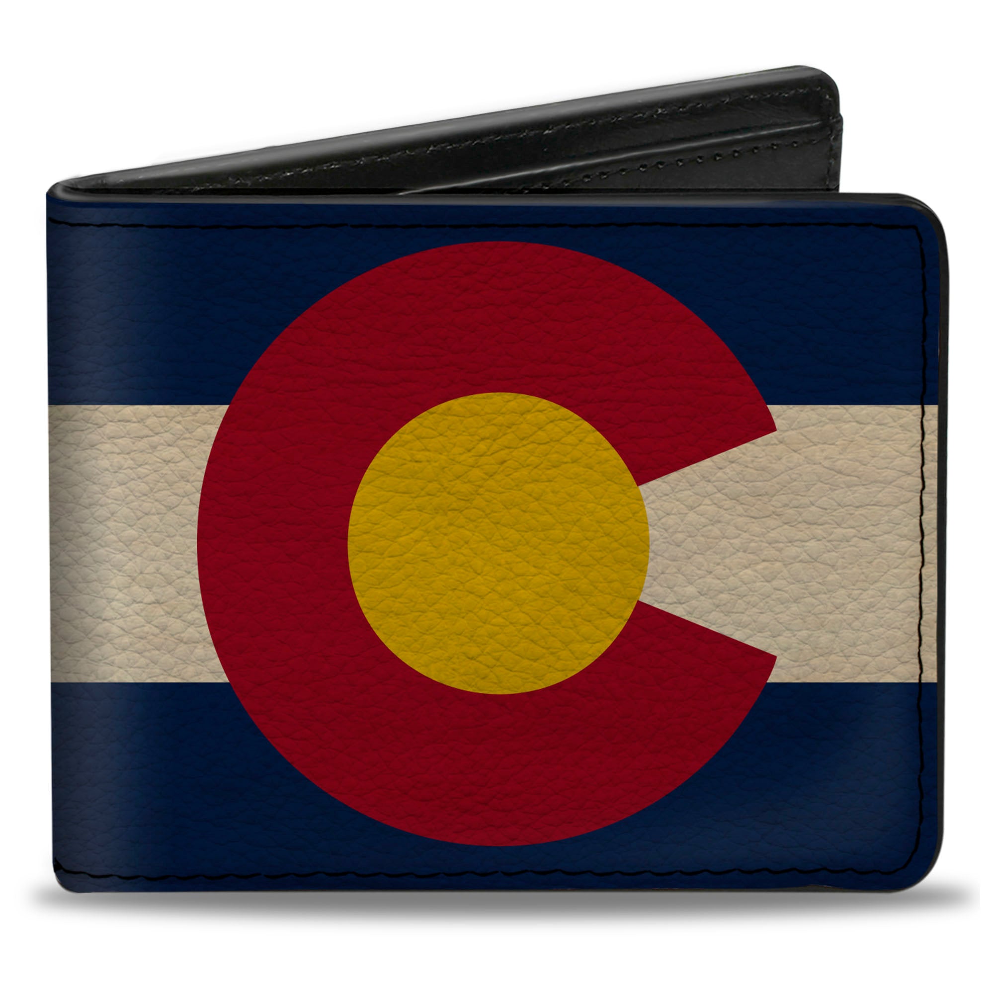 Bi-Fold Wallet - Colorado Flags2 Repeat Vintage2 Bi-Fold Wallets Buckle-Down