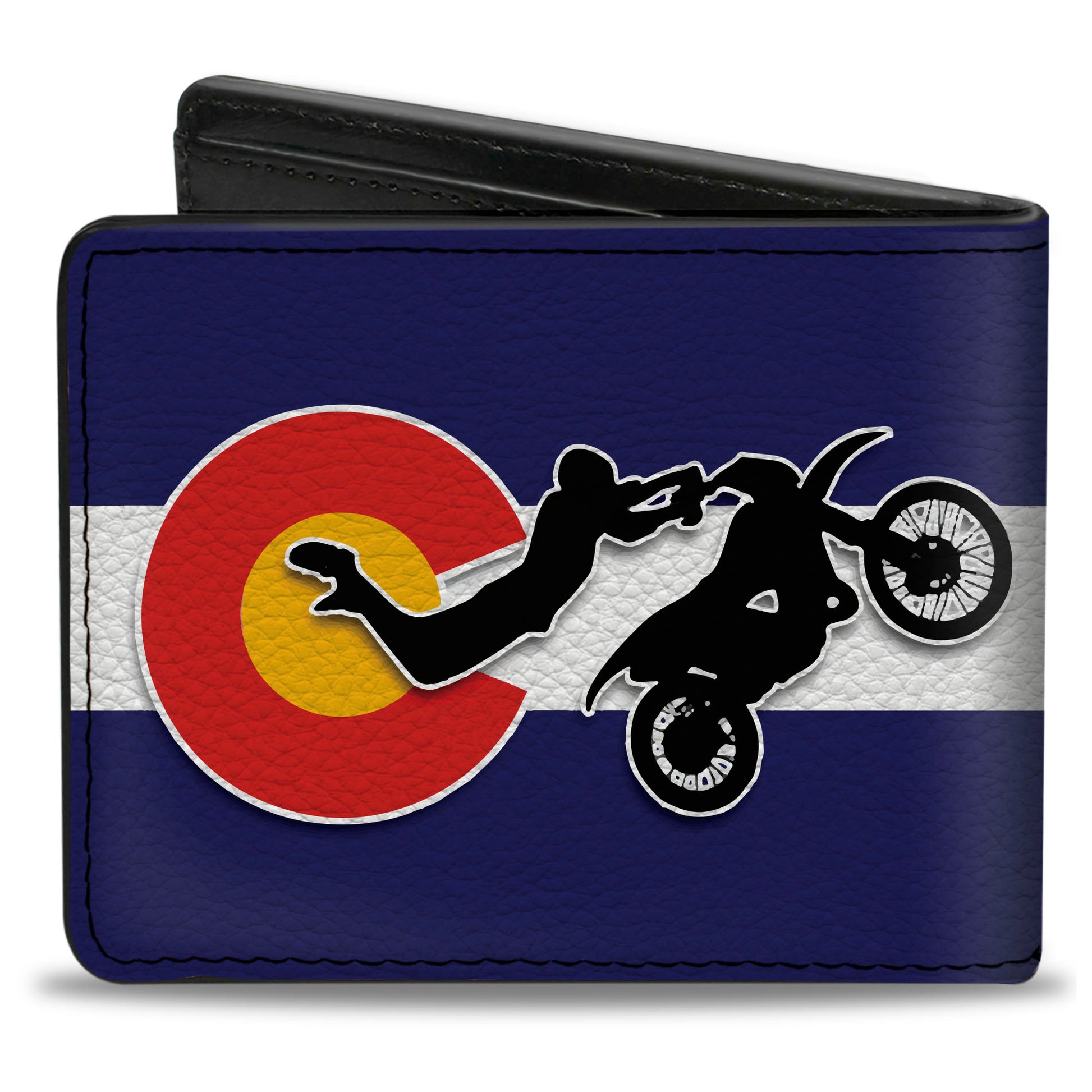 Bi-Fold Wallet - Colorado Freestyle Motocross Superman Bi-Fold Wallets Buckle-Down