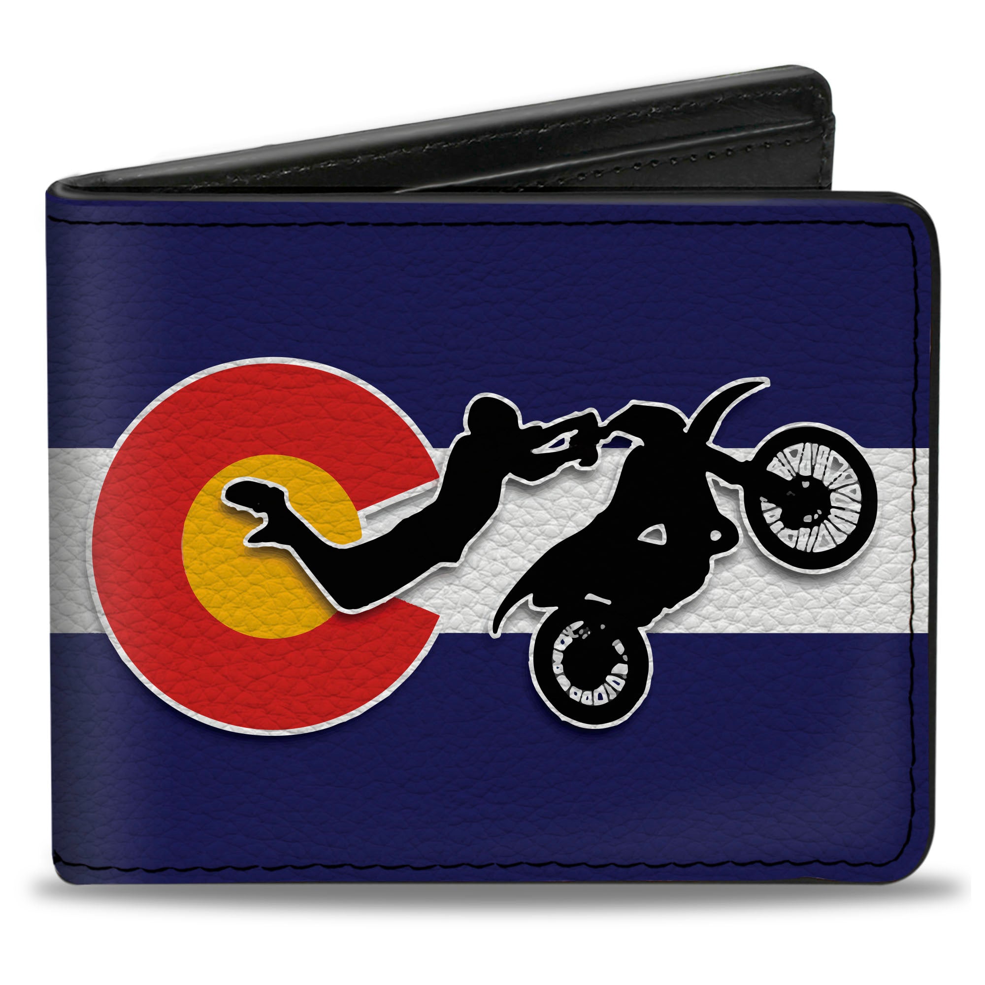 Bi-Fold Wallet - Colorado Freestyle Motocross Superman Bi-Fold Wallets Buckle-Down