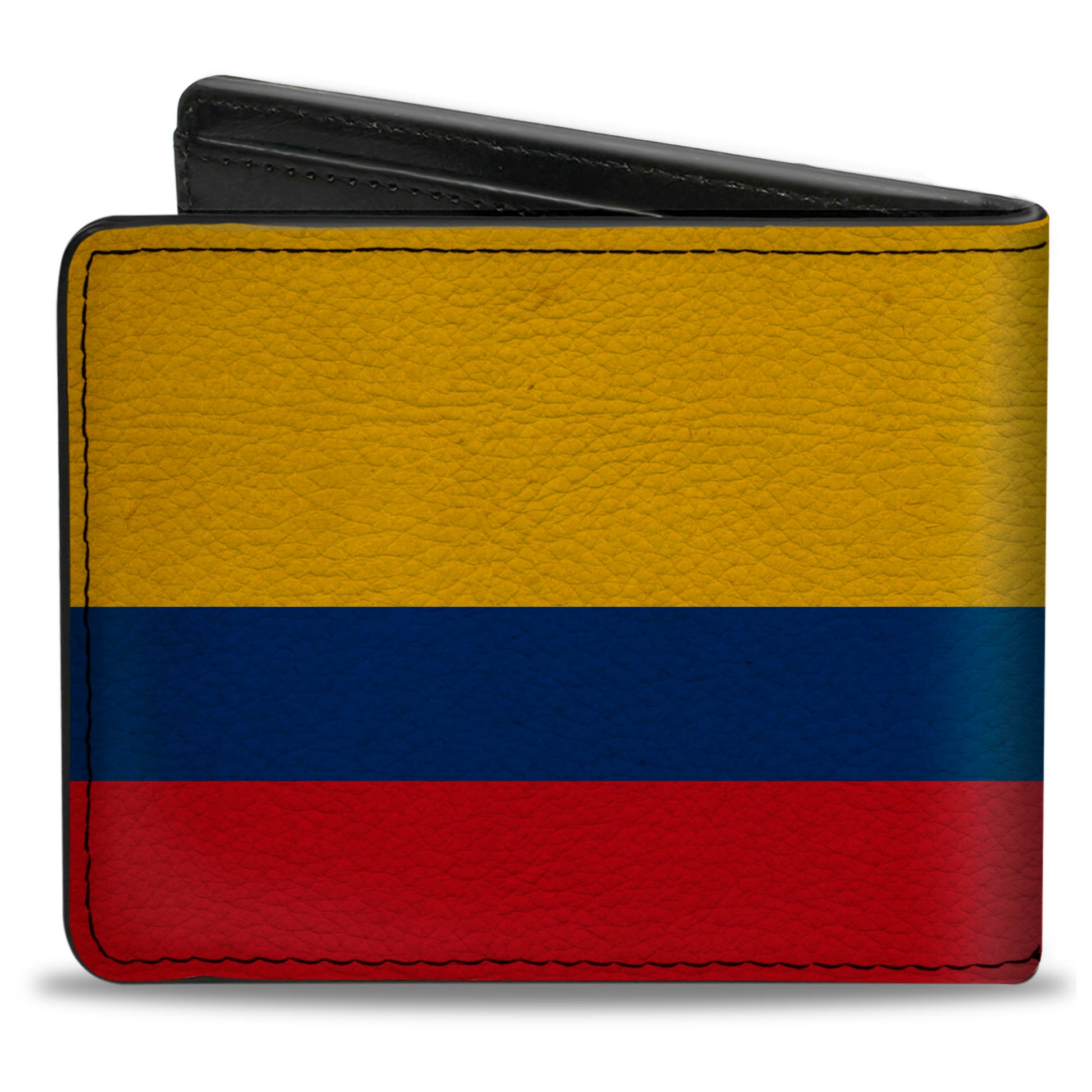 Bi-Fold Wallet - Colombia Flag Distressed Bi-Fold Wallets Buckle-Down