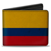Bi-Fold Wallet - Colombia Flag Distressed Bi-Fold Wallets Buckle-Down