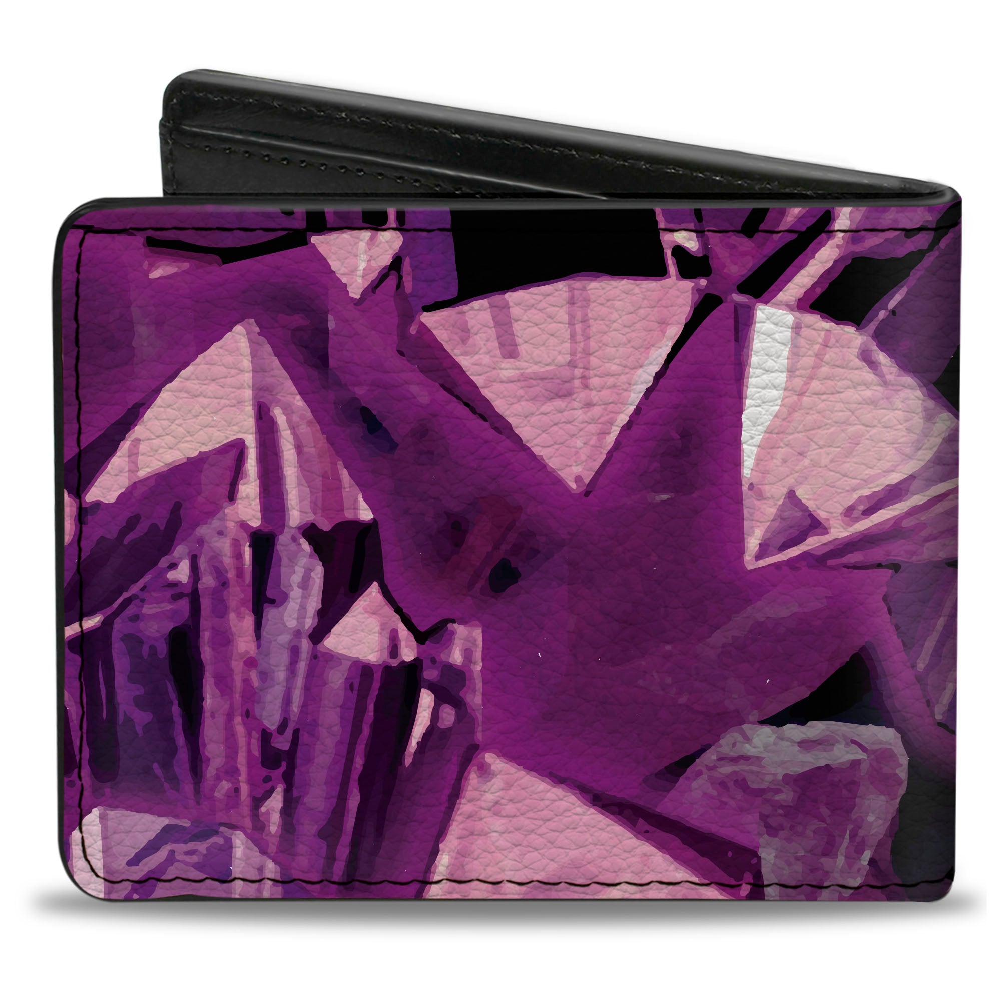 Bi-Fold Wallet - Crystals Purples Bi-Fold Wallets Buckle-Down