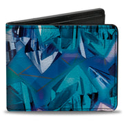 Bi-Fold Wallet - Crystals2 Blues Purples Bi-Fold Wallets Buckle-Down