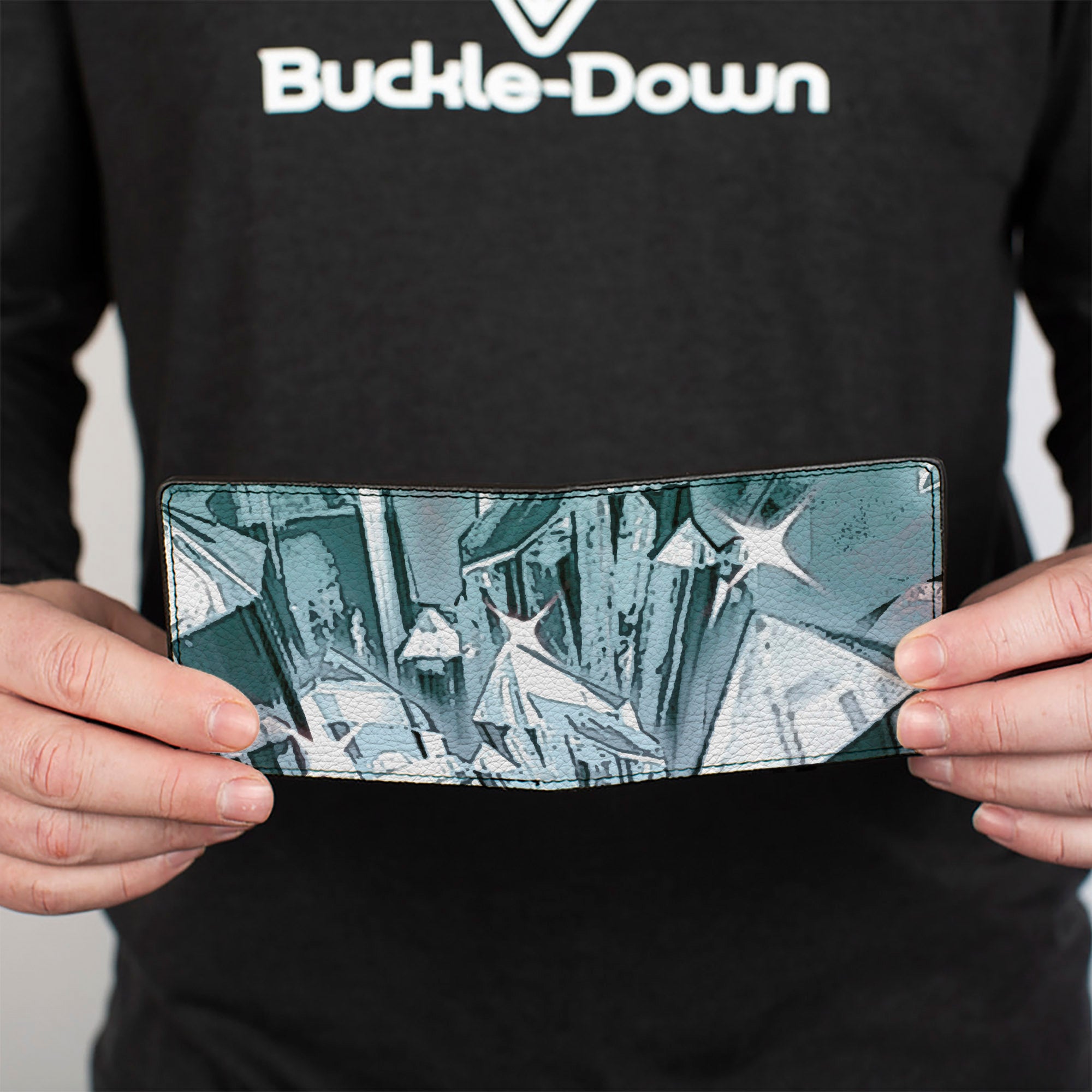 Bi-Fold Wallet - Crystals3 Clear Bi-Fold Wallets Buckle-Down