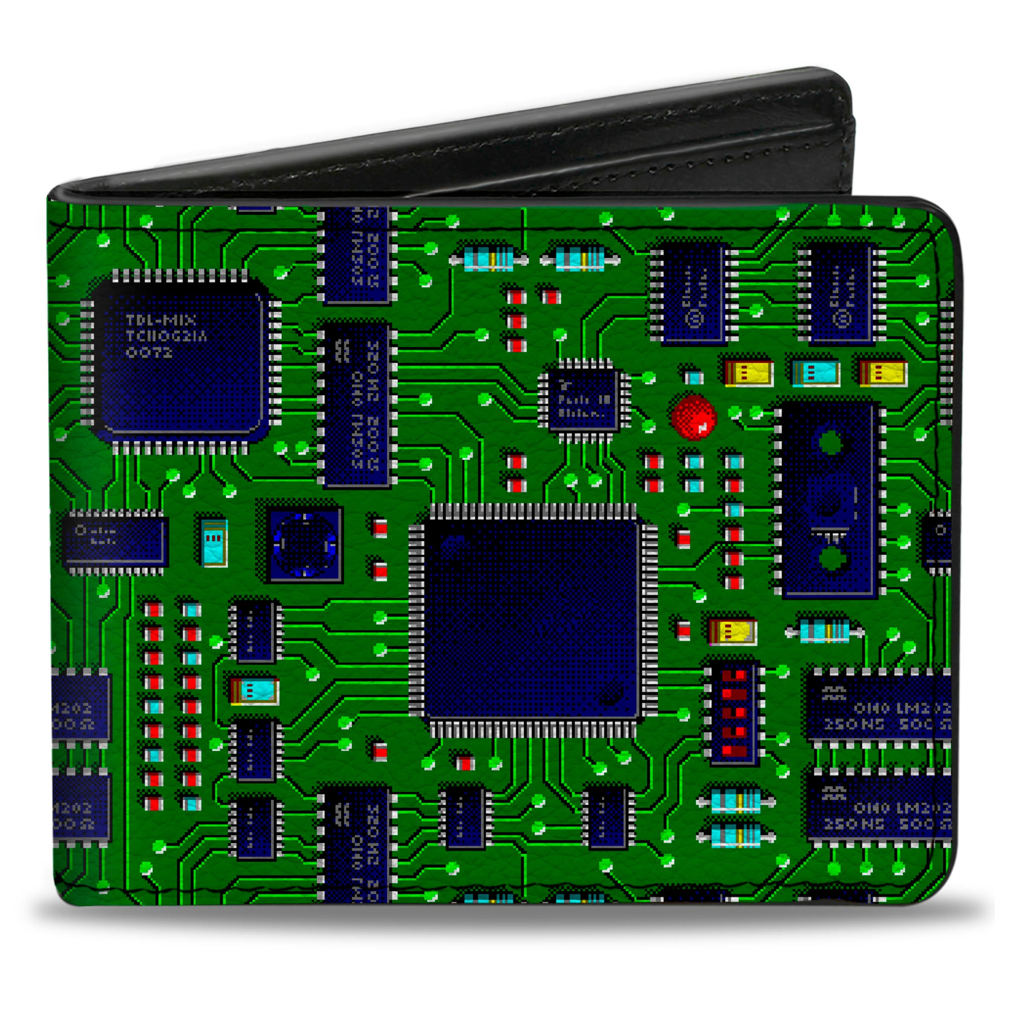 Bi-Fold Wallet - Circuit Board2 Bi-Fold Wallets Buckle-Down