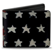 Bi-Fold Wallet - Stars & Stripes Painting Bi-Fold Wallets Buckle-Down