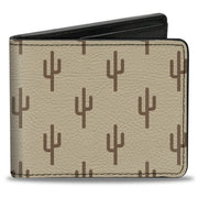 Bi-Fold Wallet - Cacti2 Tans Bi-Fold Wallets Buckle-Down