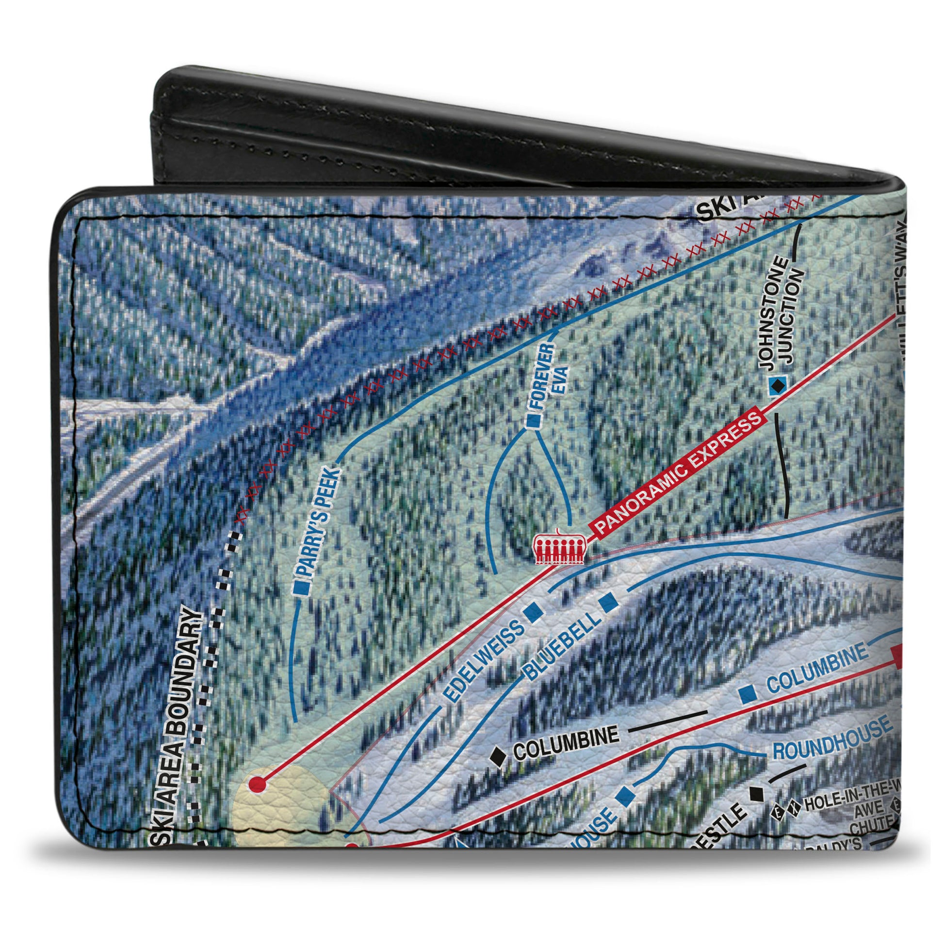 Bi-Fold Wallet - Colorado Winter Park Run1 Mary Jane Bi-Fold Wallets Buckle-Down