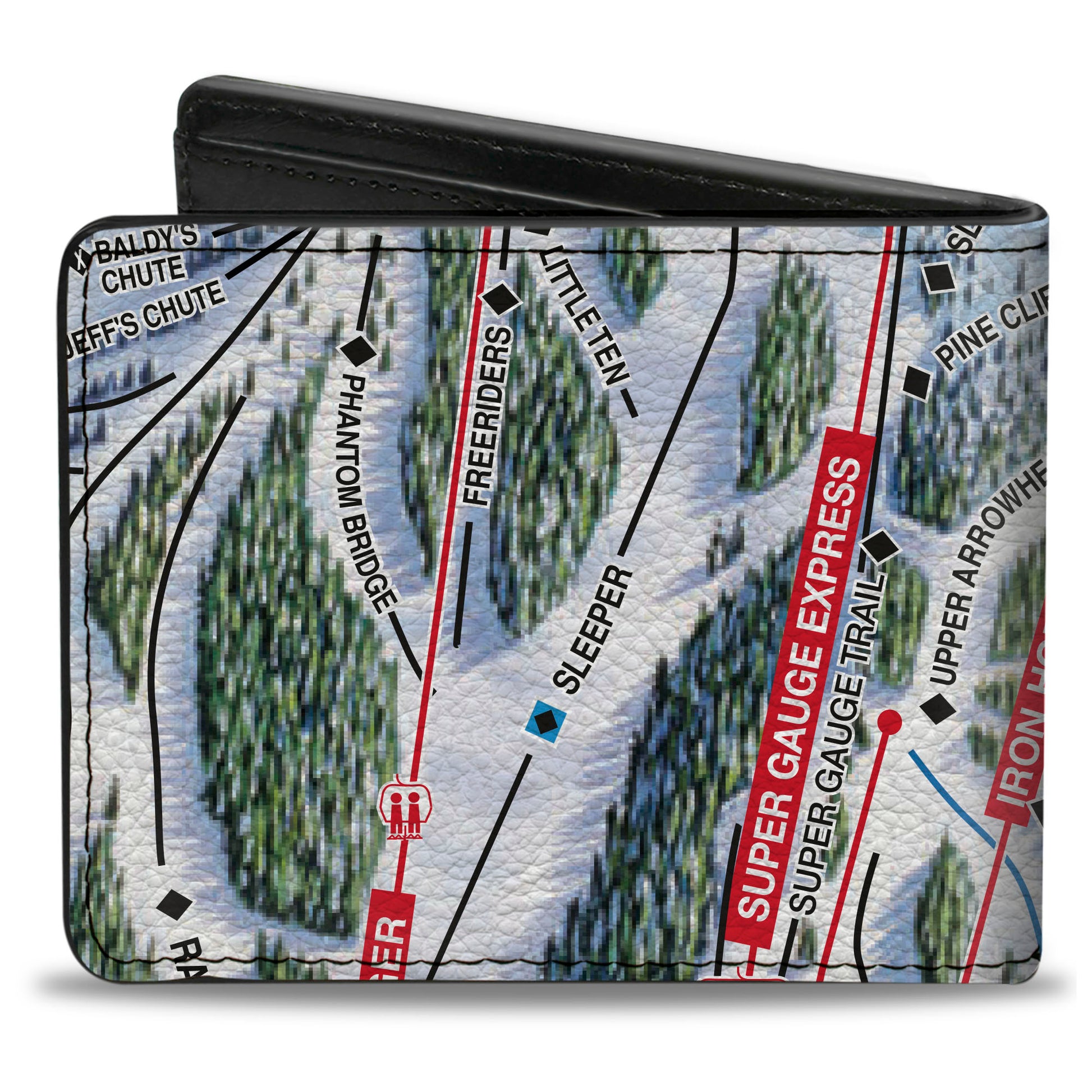 Bi-Fold Wallet - Colorado Winter Park Run2 Iron Horse Bi-Fold Wallets Buckle-Down