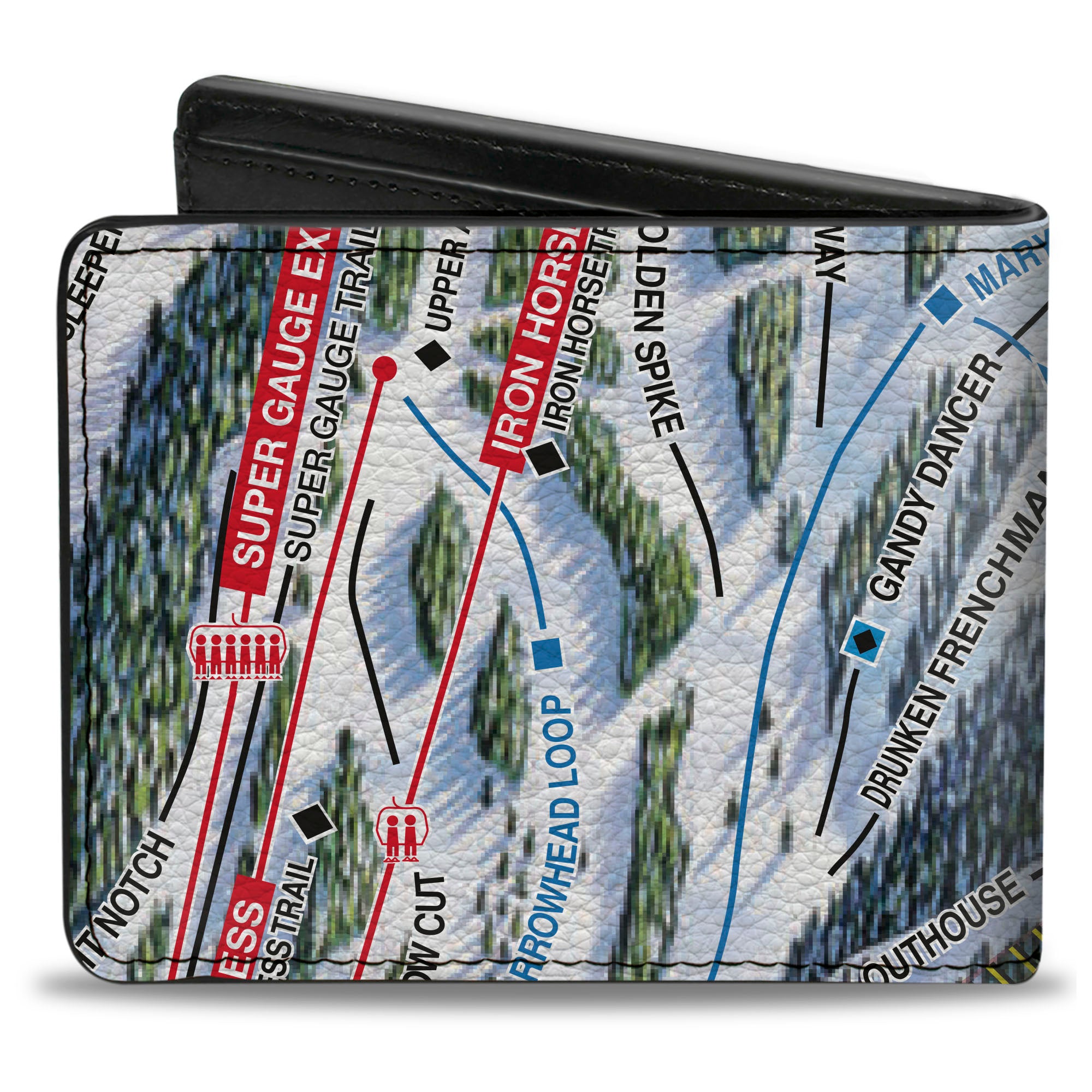 Bi-Fold Wallet - Colorado Winter Park Runs Bi-Fold Wallets Buckle-Down