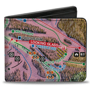 Bi-Fold Wallet - Colorado Winter Park Run5 Looking Glass Bi-Fold Wallets Buckle-Down