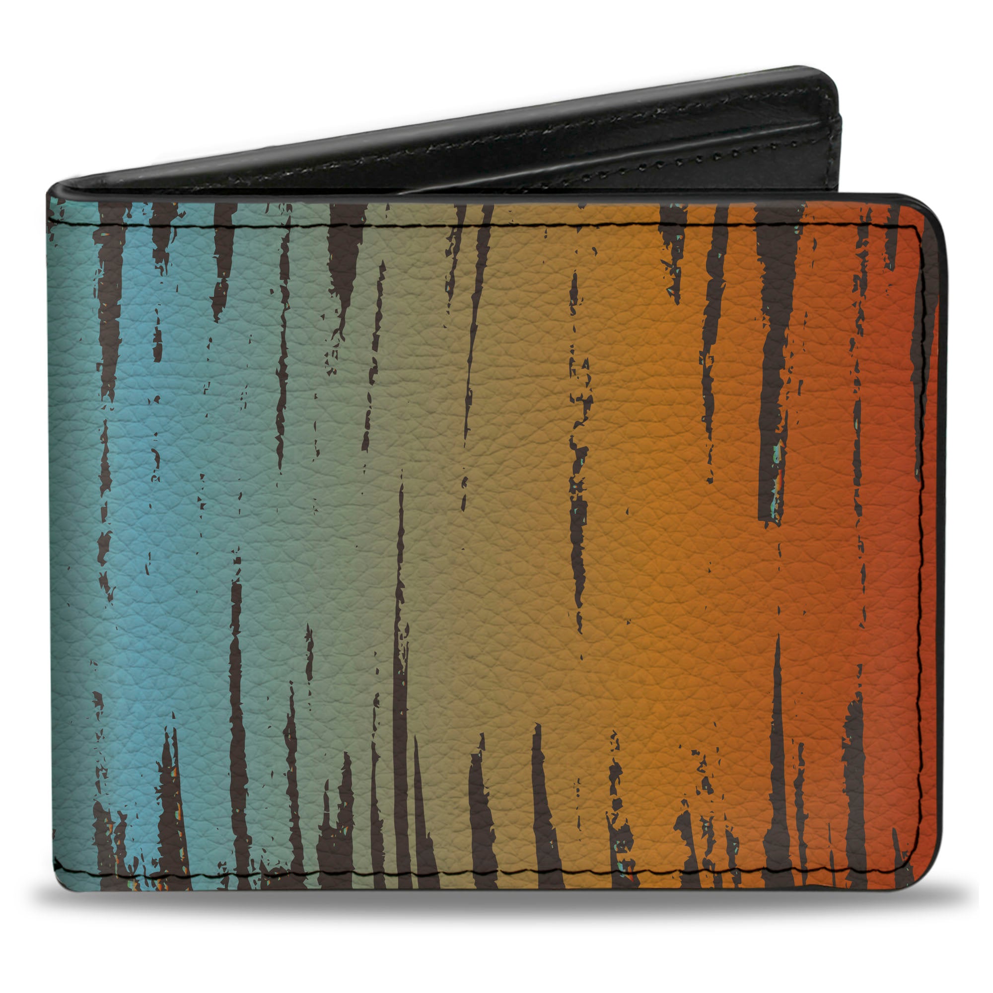 Bi-Fold Wallet - Scribble Zarape Fade Brown/Multi Color Bi-Fold Wallets Buckle-Down