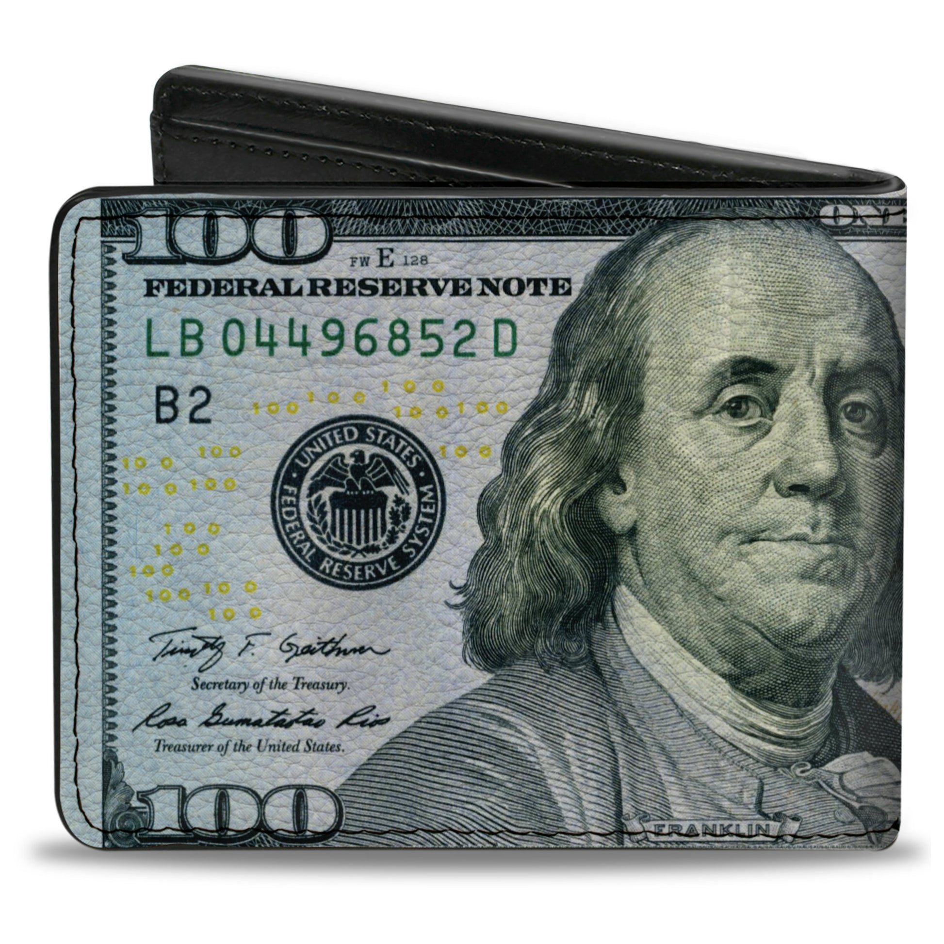 Bi-Fold Wallet - 100 Dollar Bill Series 2009 Bi-Fold Wallets Buckle-Down