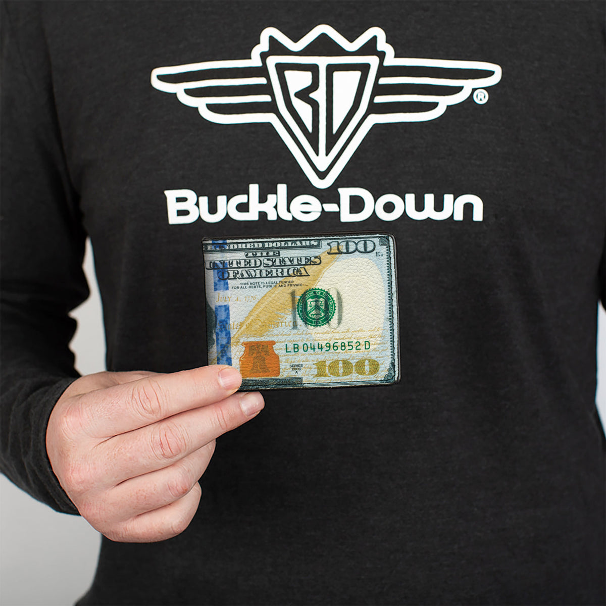 Bi-Fold Wallet - 100 Dollar Bill Series 2009 Bi-Fold Wallets Buckle-Down