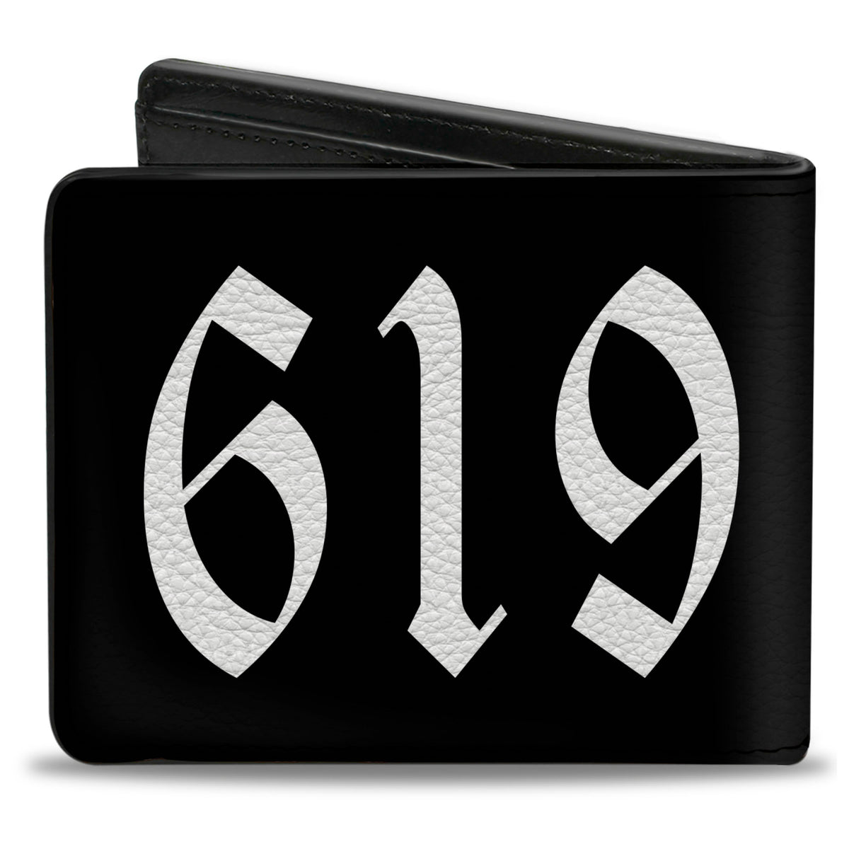 Bi-Fold Wallet - 619 Old English Black/White Bi-Fold Wallets Buckle-Down