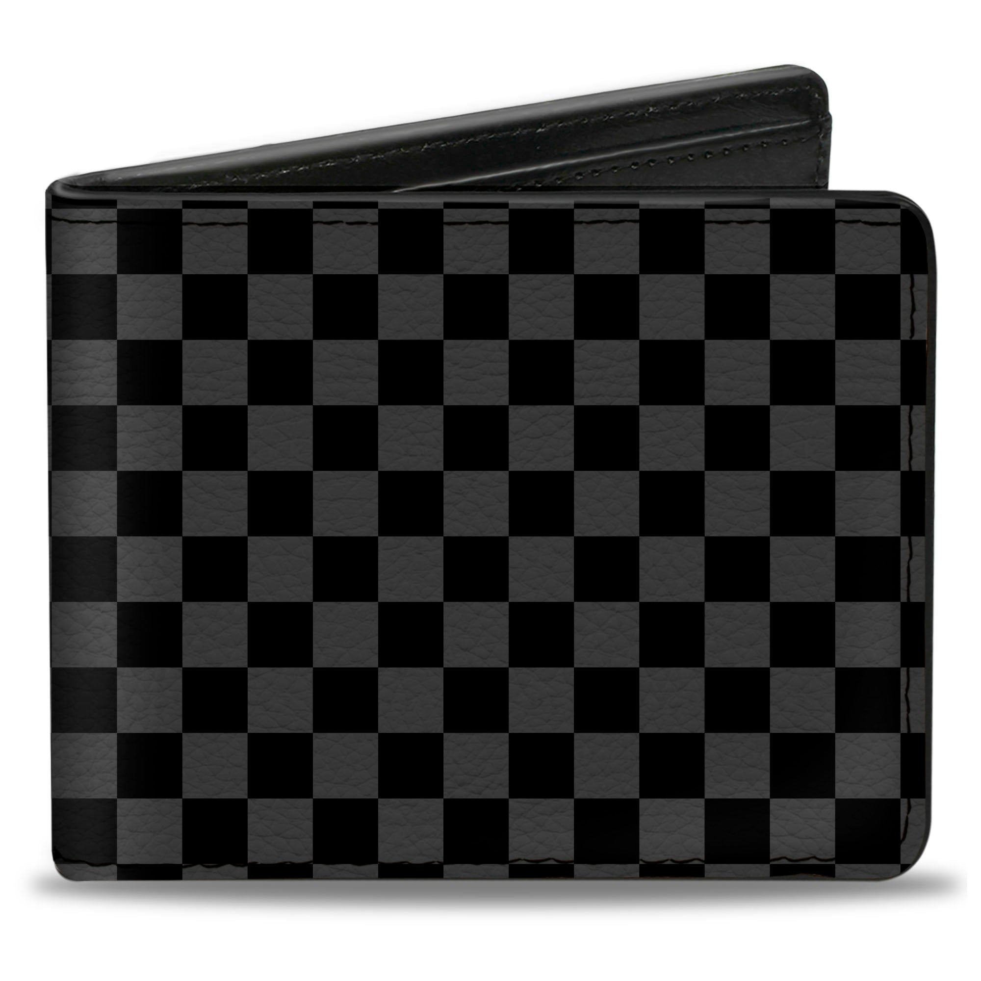 Bi-Fold Wallet - Checker Black/Charcoal Bi-Fold Wallets Buckle-Down