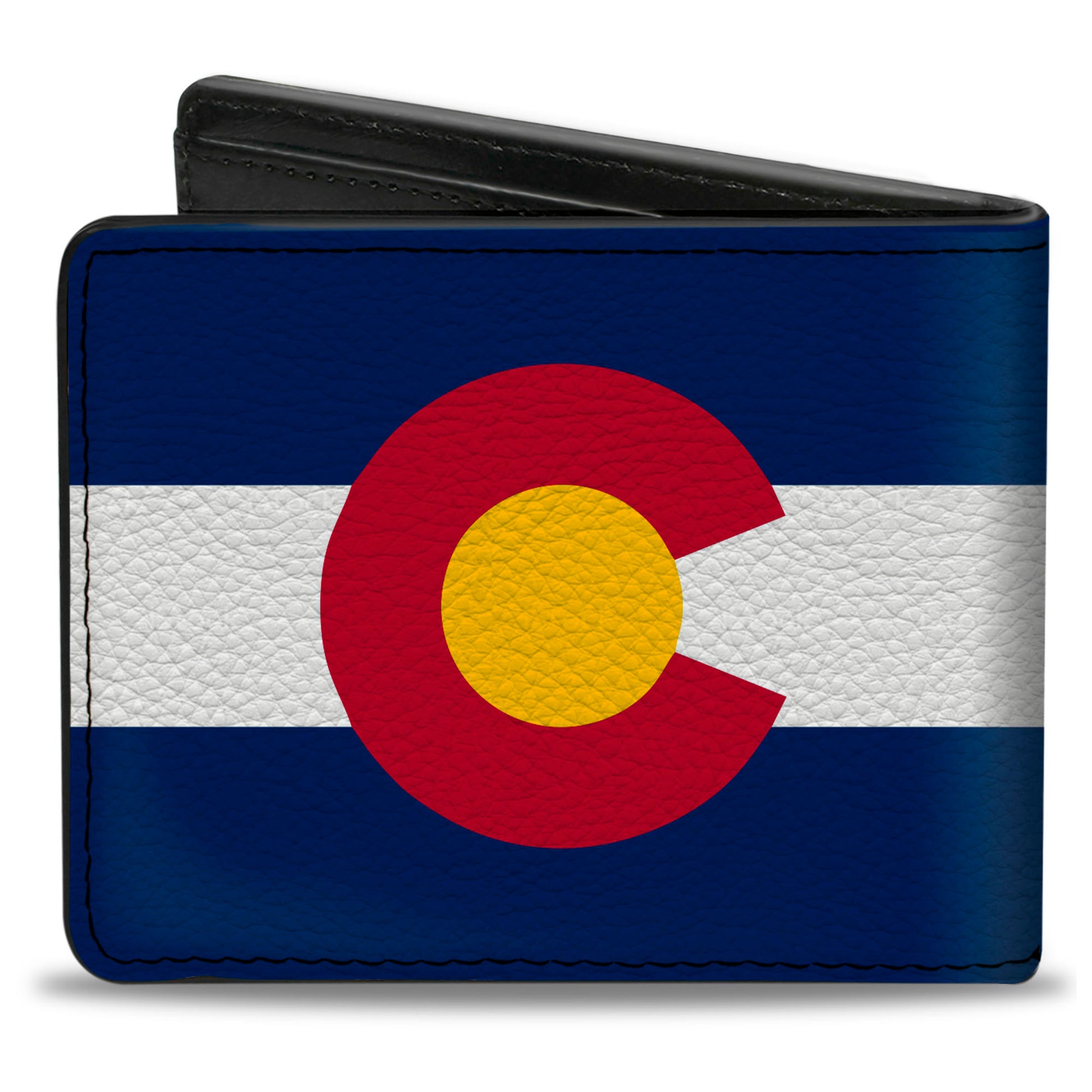Bi-Fold Wallet - Colorado Flag Logo Centered Bi-Fold Wallets Buckle-Down