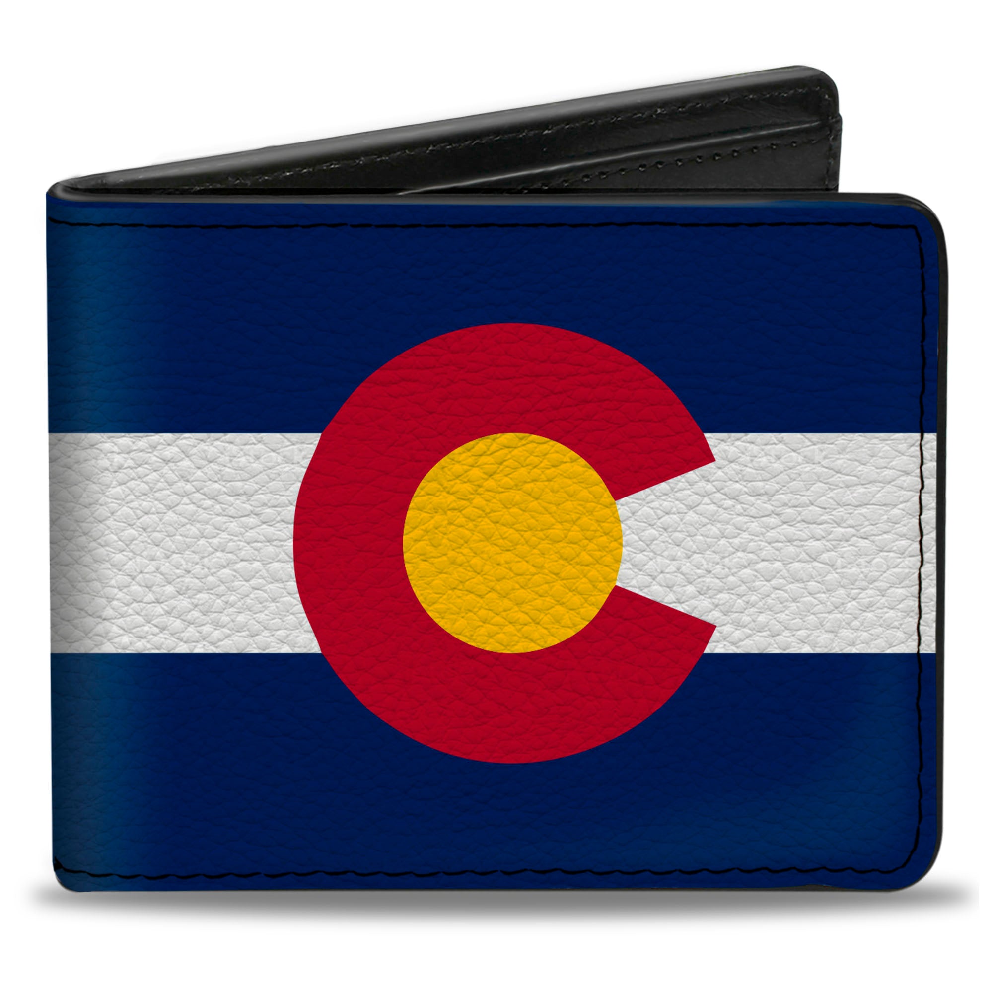 Bi-Fold Wallet - Colorado Flag Logo Centered Bi-Fold Wallets Buckle-Down