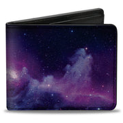 Bi-Fold Wallet - Galaxy Purple Pinks Bi-Fold Wallets Buckle-Down