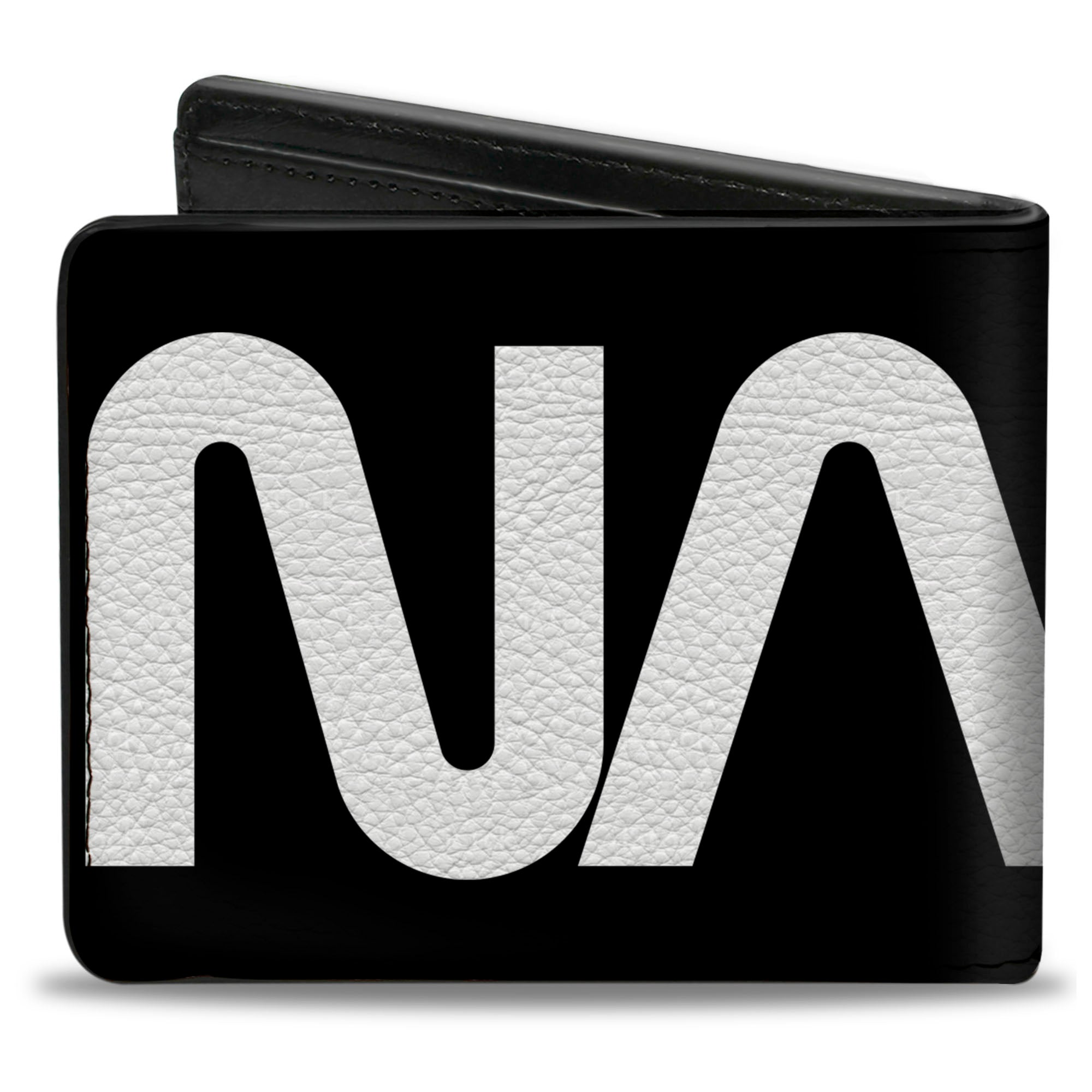 Bi-Fold Wallet - NASA Text Black/White