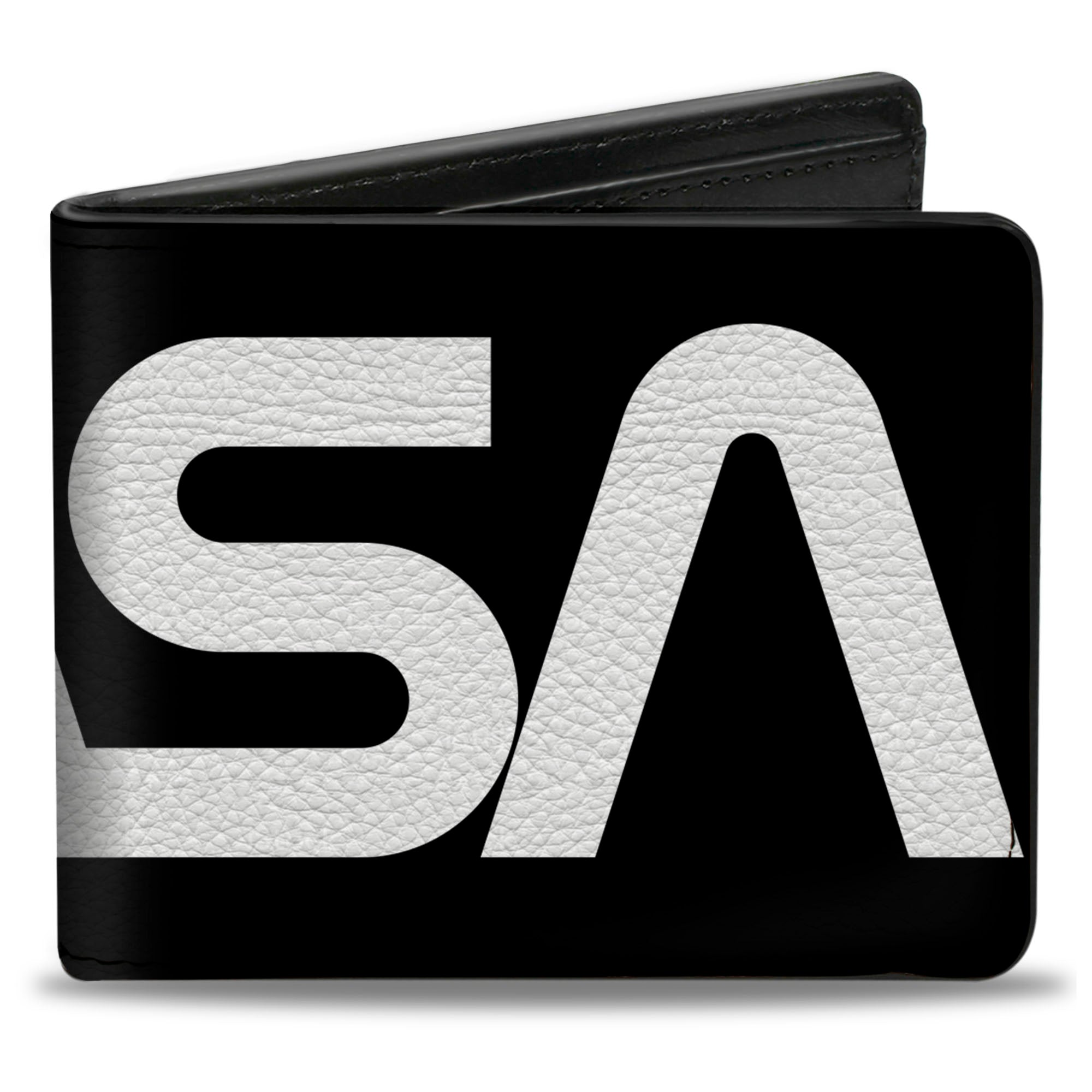 Bi-Fold Wallet - NASA Text Black/White
