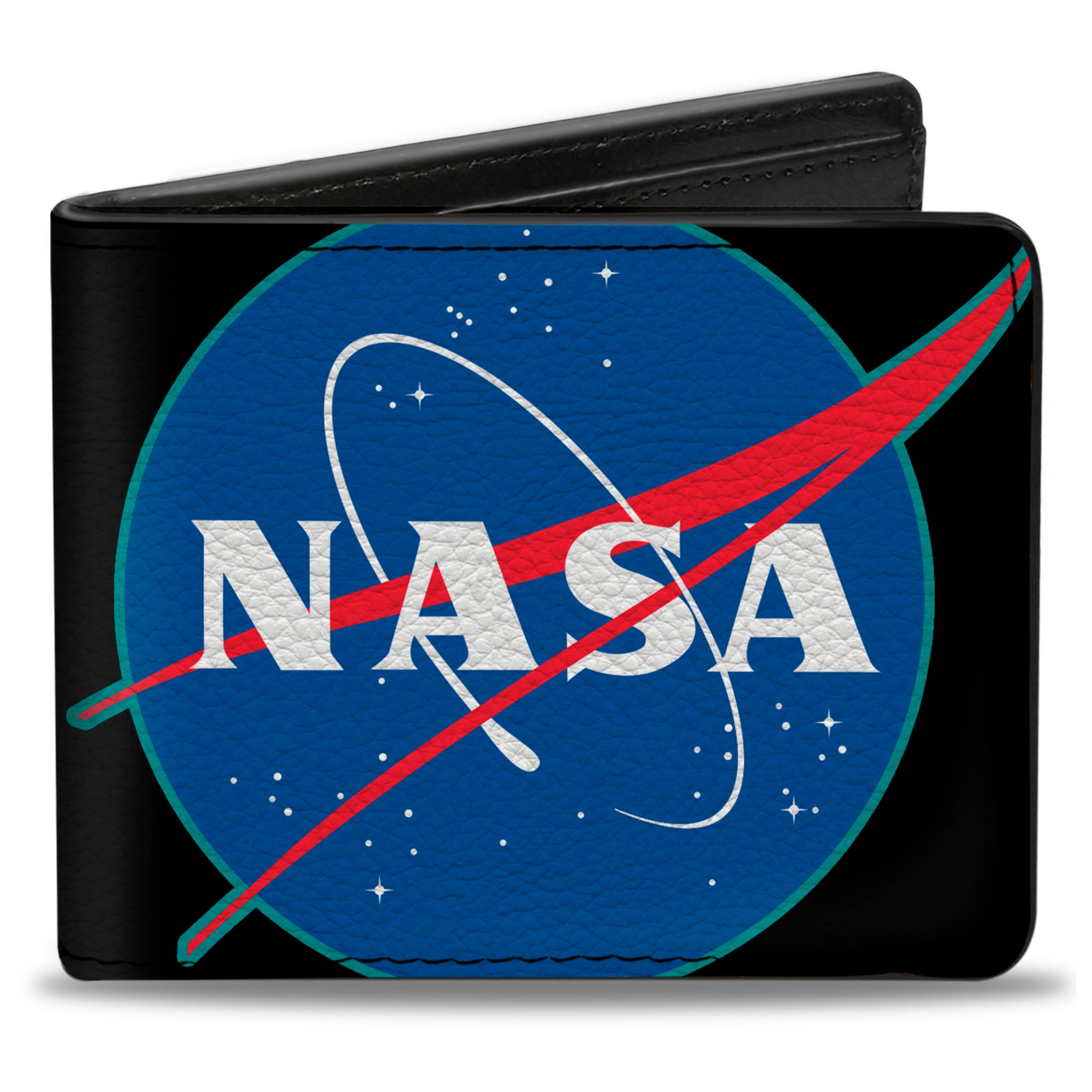 Bi-Fold Wallet - NASA Logo Black/Blue/White/Red