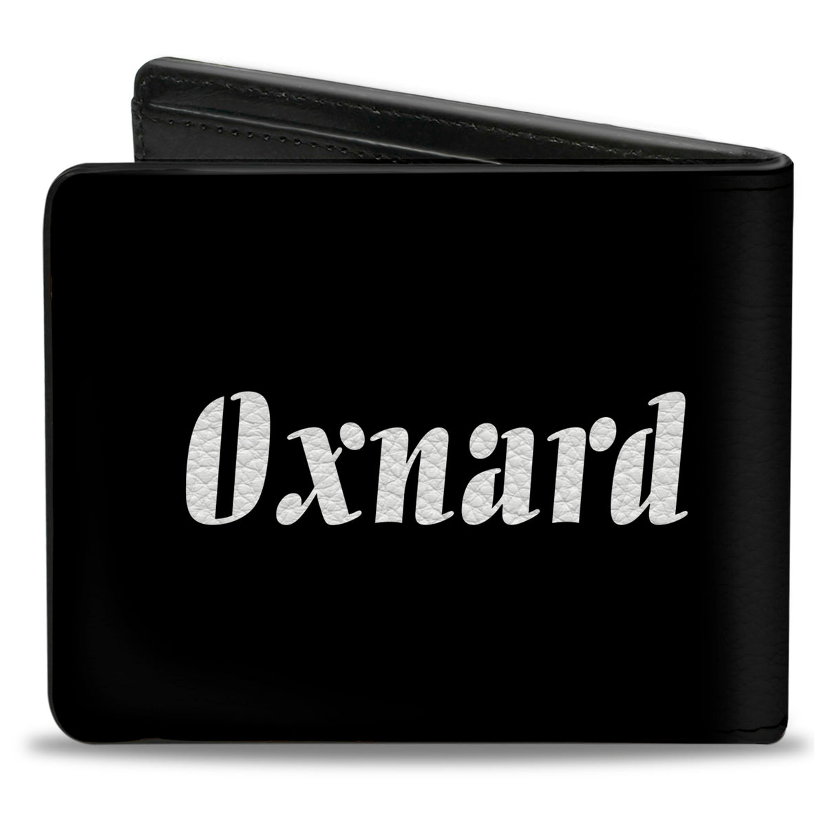 Bi-Fold Wallet - OXNARD Centered Black/White Bi-Fold Wallets Buckle-Down