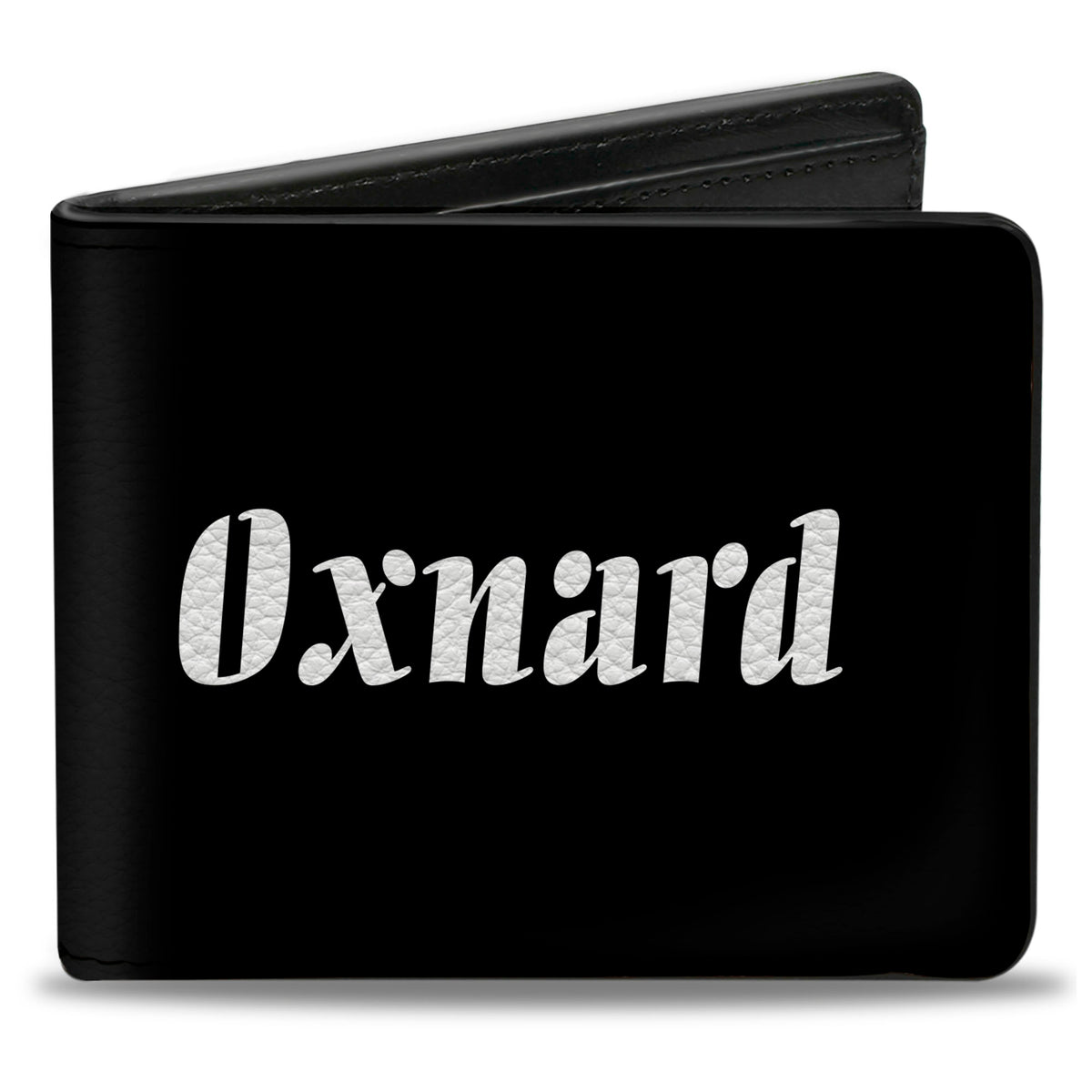 Bi-Fold Wallet - OXNARD Centered Black/White Bi-Fold Wallets Buckle-Down