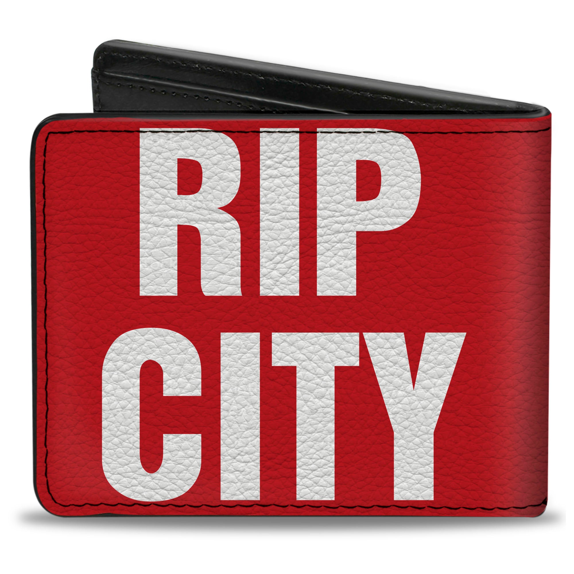 Bi-Fold Wallet - RIP CITY Red White Bi-Fold Wallets Buckle-Down