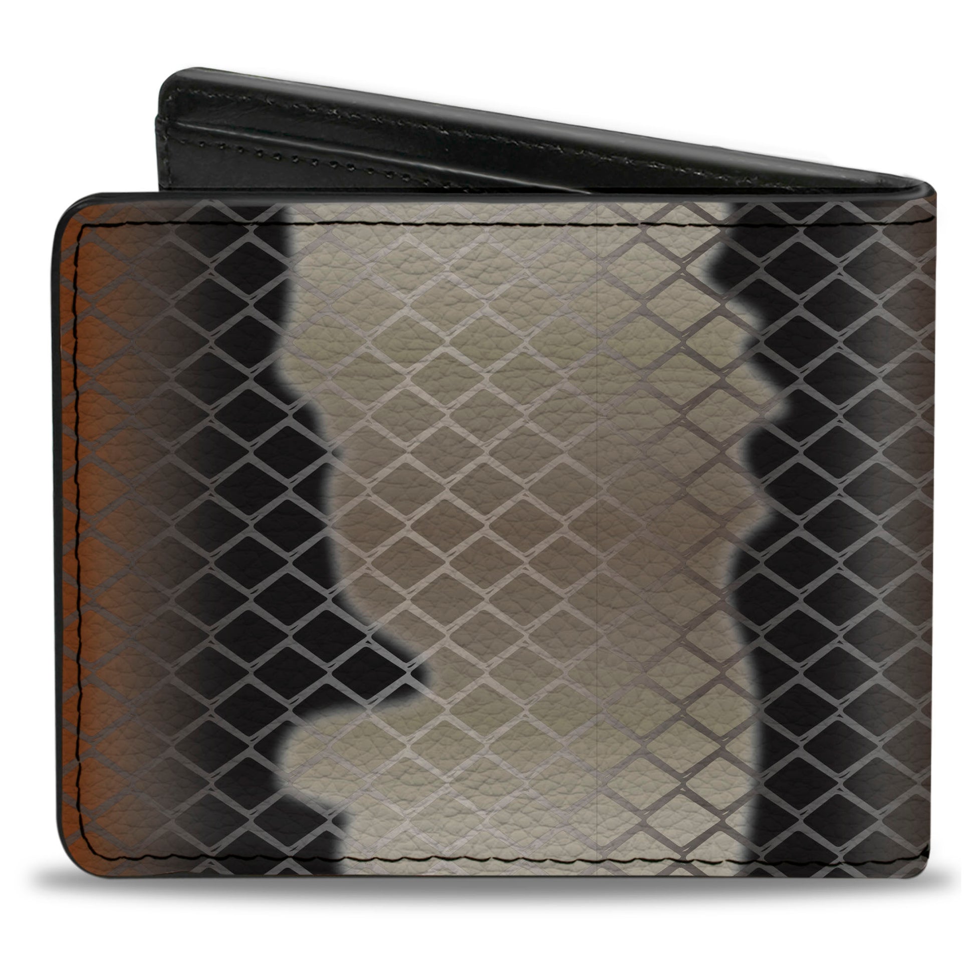 Bi-Fold Wallet - Snake Copperhead Tan Black Orange Bi-Fold Wallets Buckle-Down