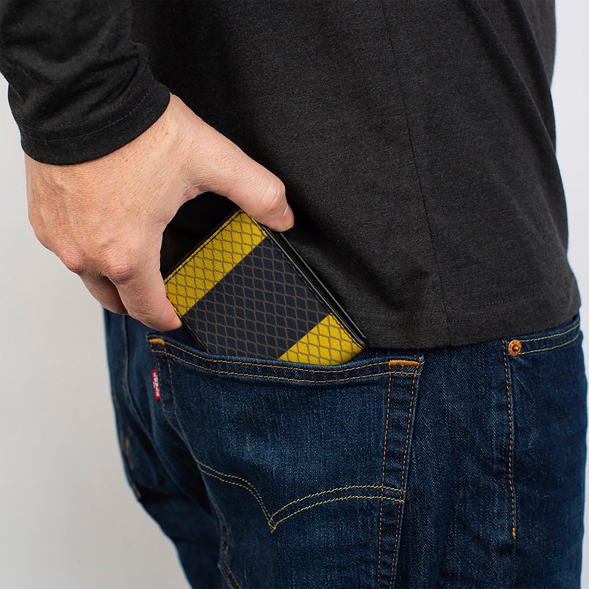 Bi-Fold Wallet - Snake Coral Snake Yellow Red Black Gray Bi-Fold Wallets Buckle-Down