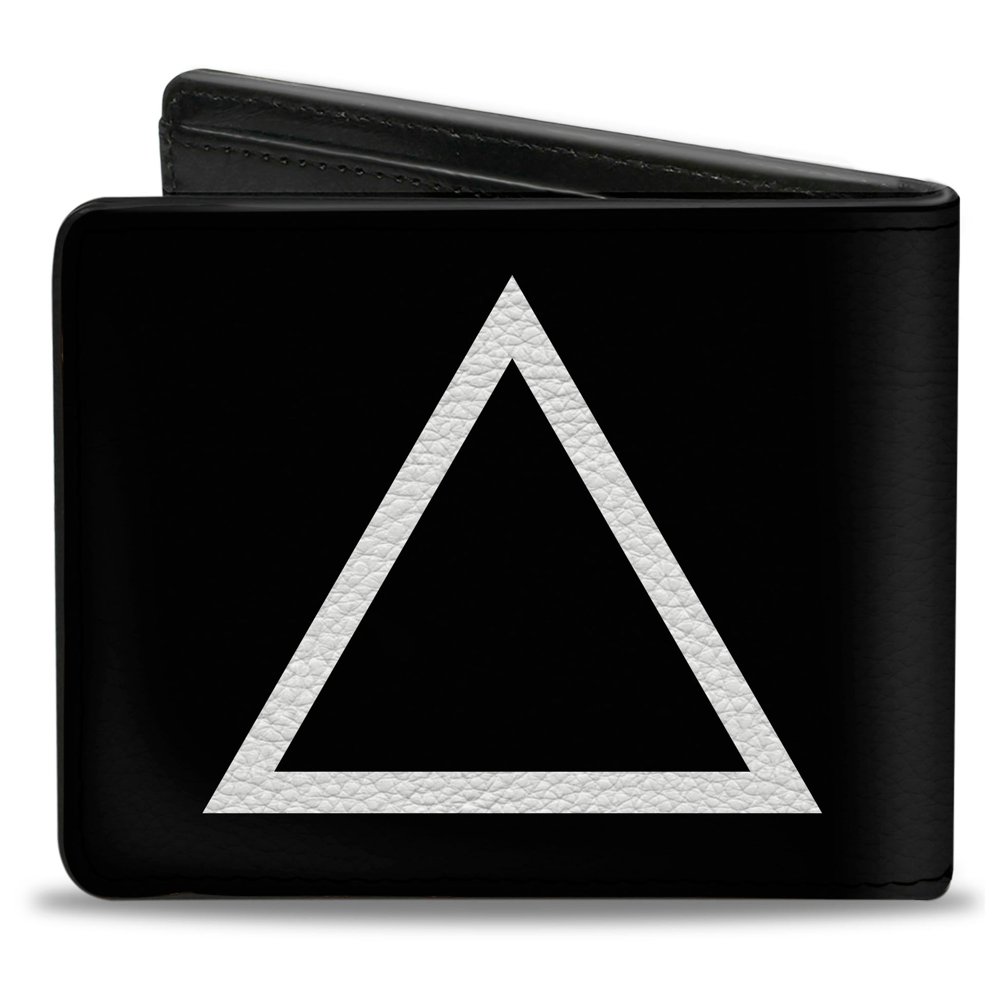 Bi-Fold Wallet - Shape Triangle Black White Bi-Fold Wallets Buckle-Down